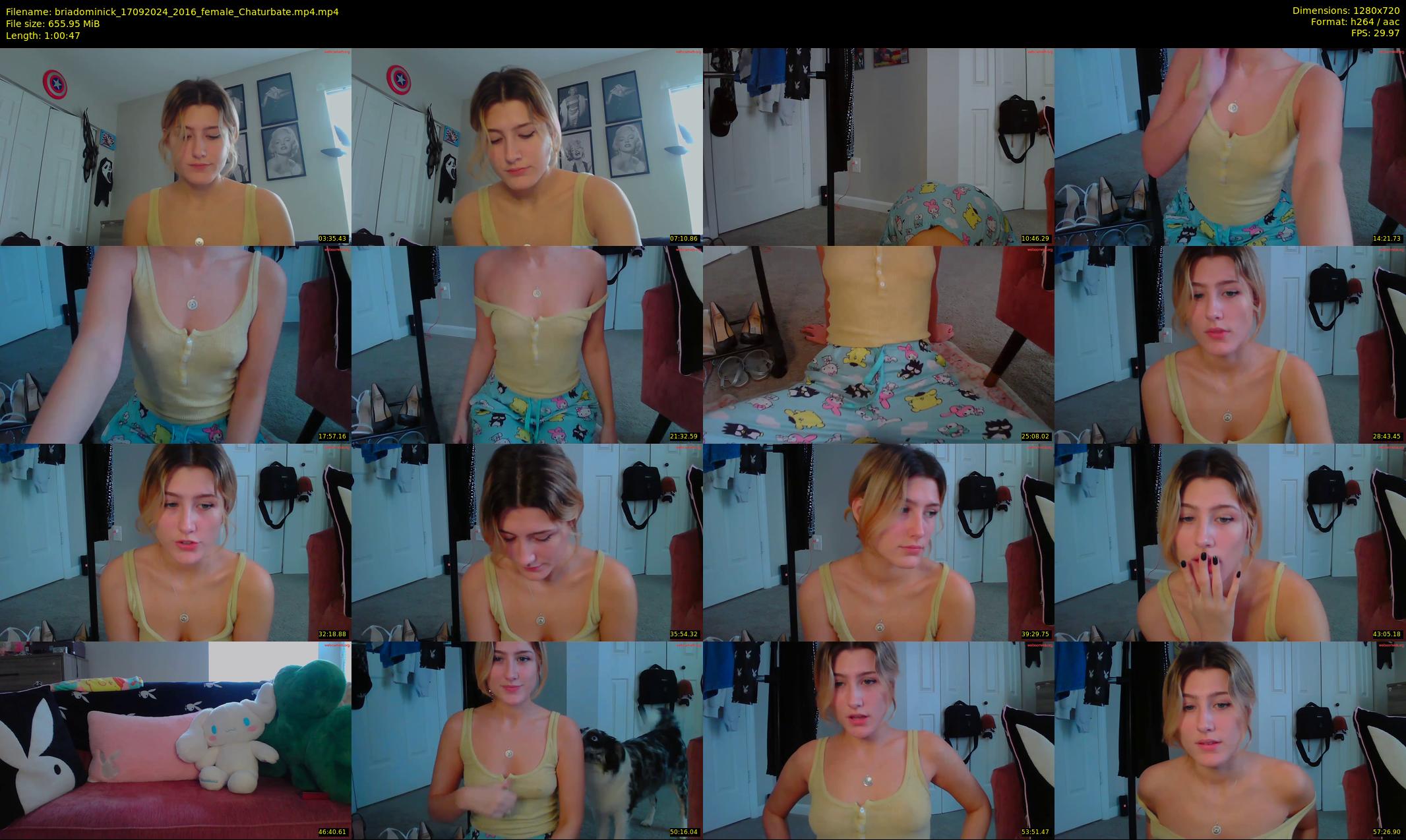 briadominick — 61 minute Chaturbate couple cam show recording, 720p, Sep 17, 2024