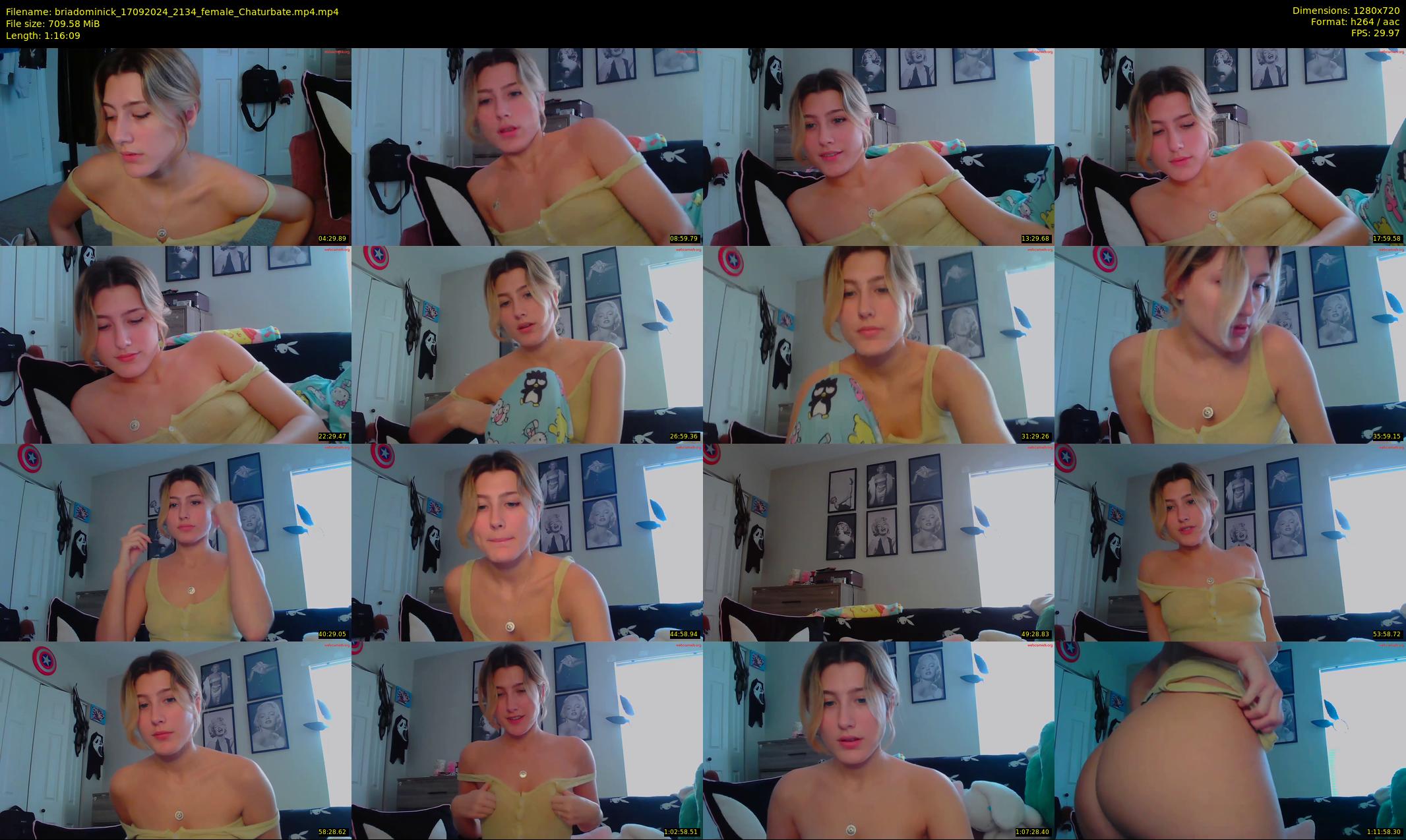 briadominick — 77 minute Chaturbate couple cam show recording, 720p, Sep 17, 2024