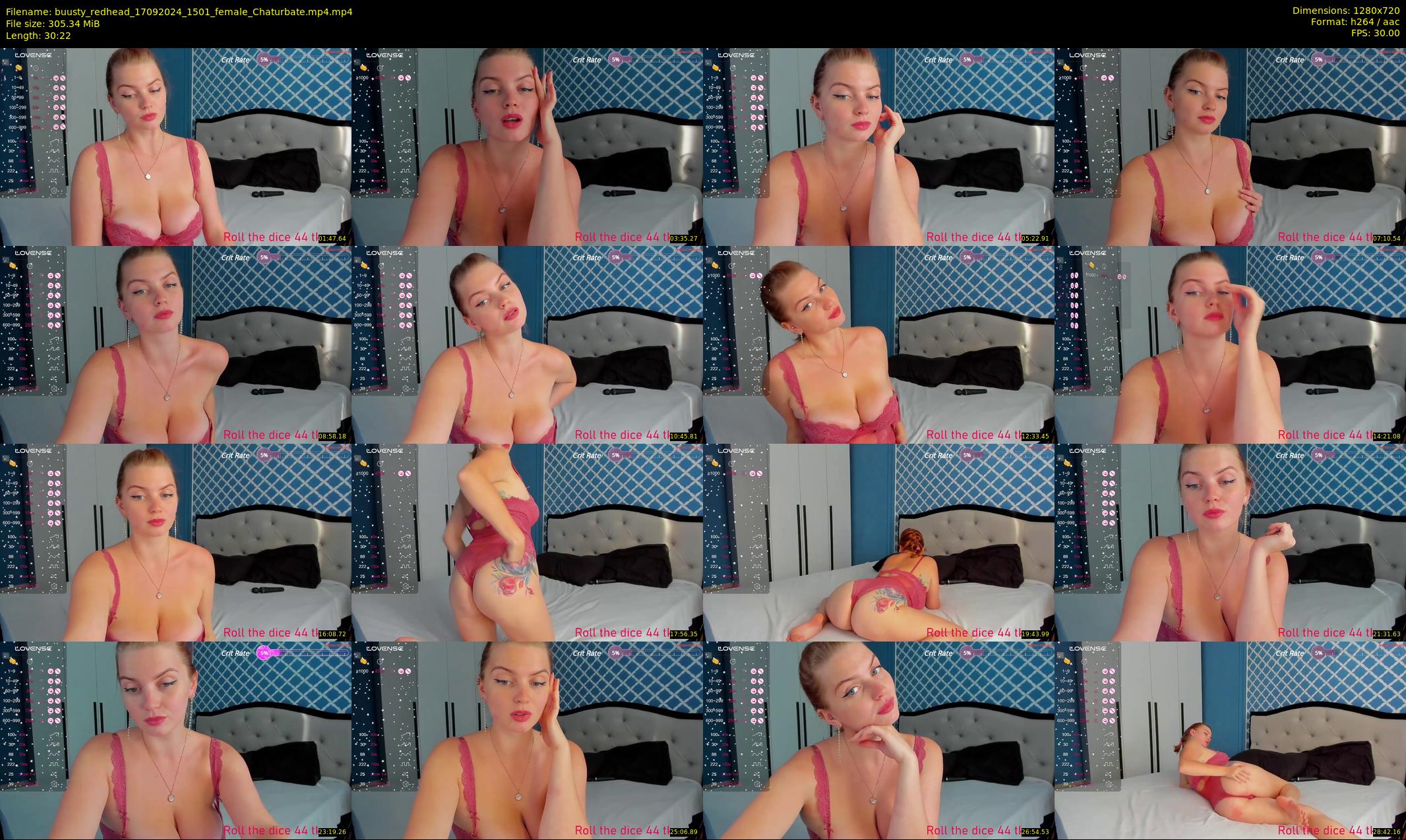 buusty_redhead — 31 minute Chaturbate female cam show recording, 720p, Sep 17, 2024