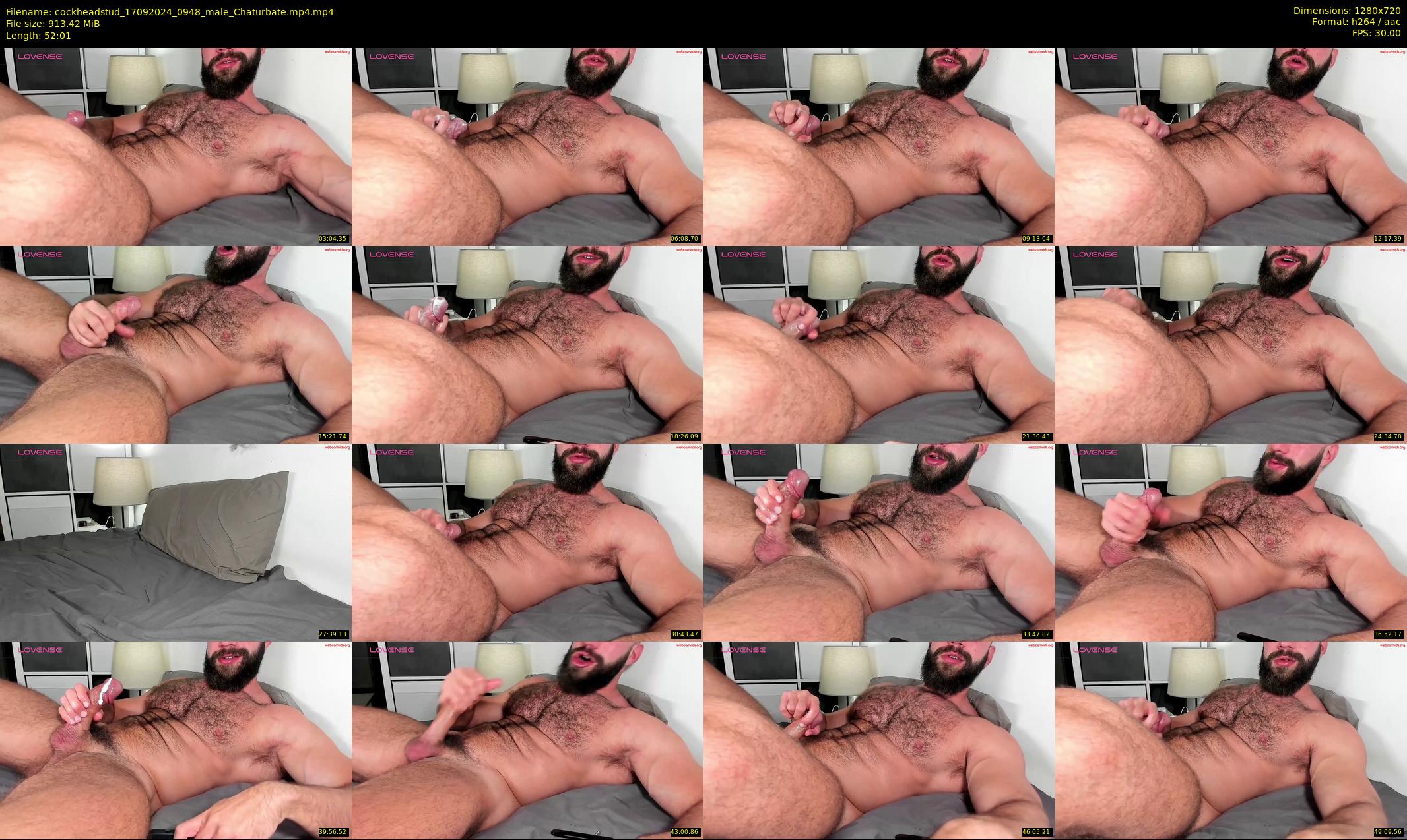 cockheadstud — 53 minute Chaturbate male cam show recording, 720p, Sep 17, 2024