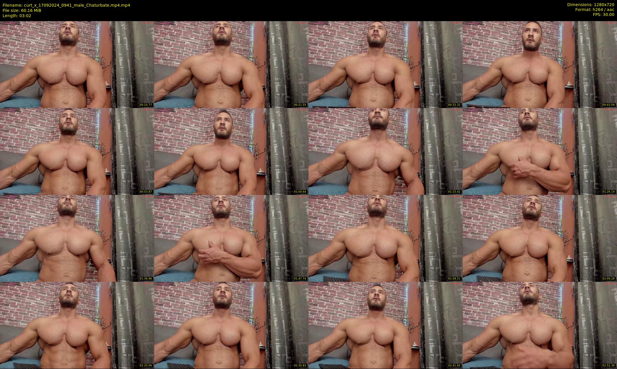 curt_x — 4 minute Chaturbate male cam show recording, 720p, Sep 17, 2024
