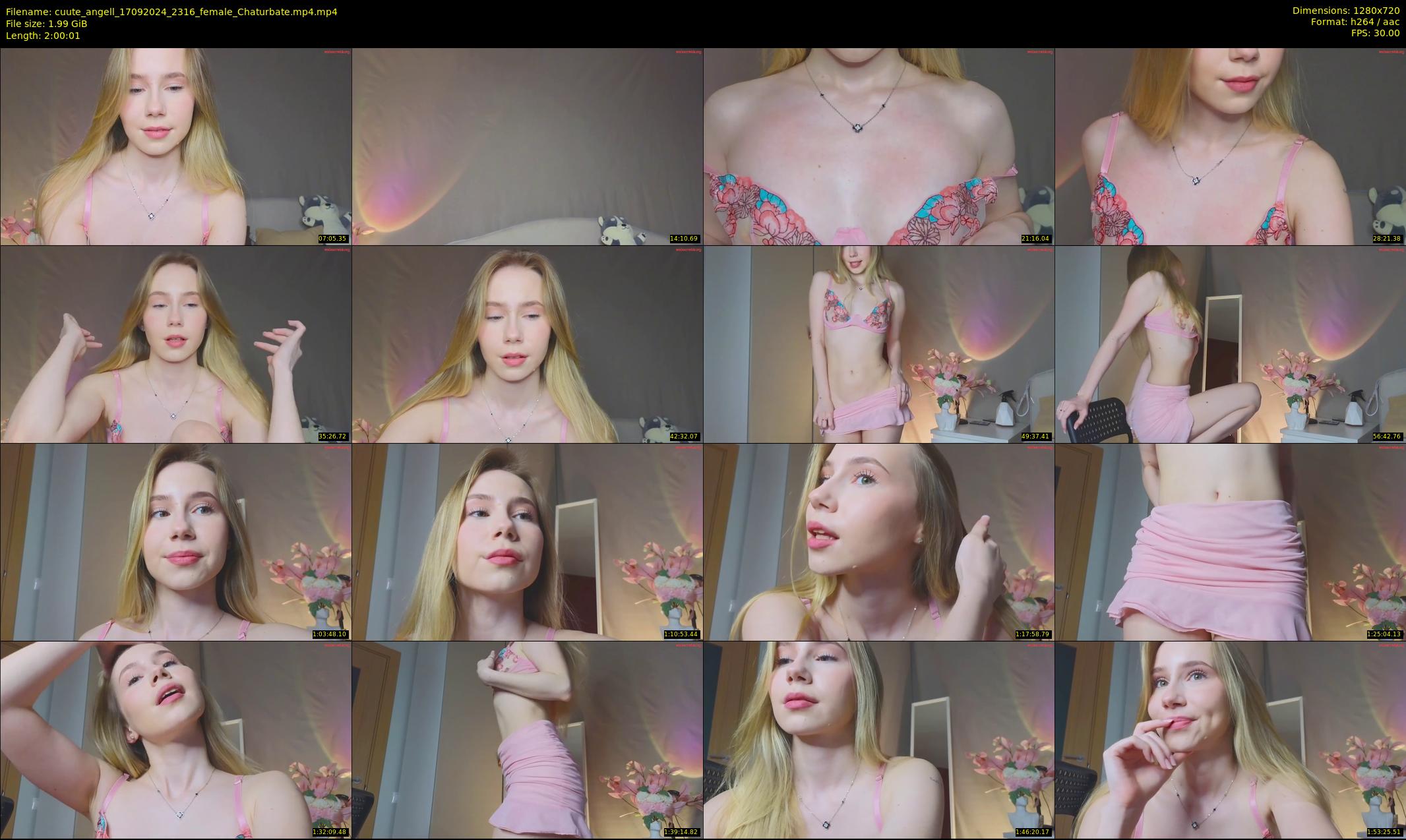 cuute_angell — 121 minute Chaturbate female cam show recording, 720p, Sep 17, 2024