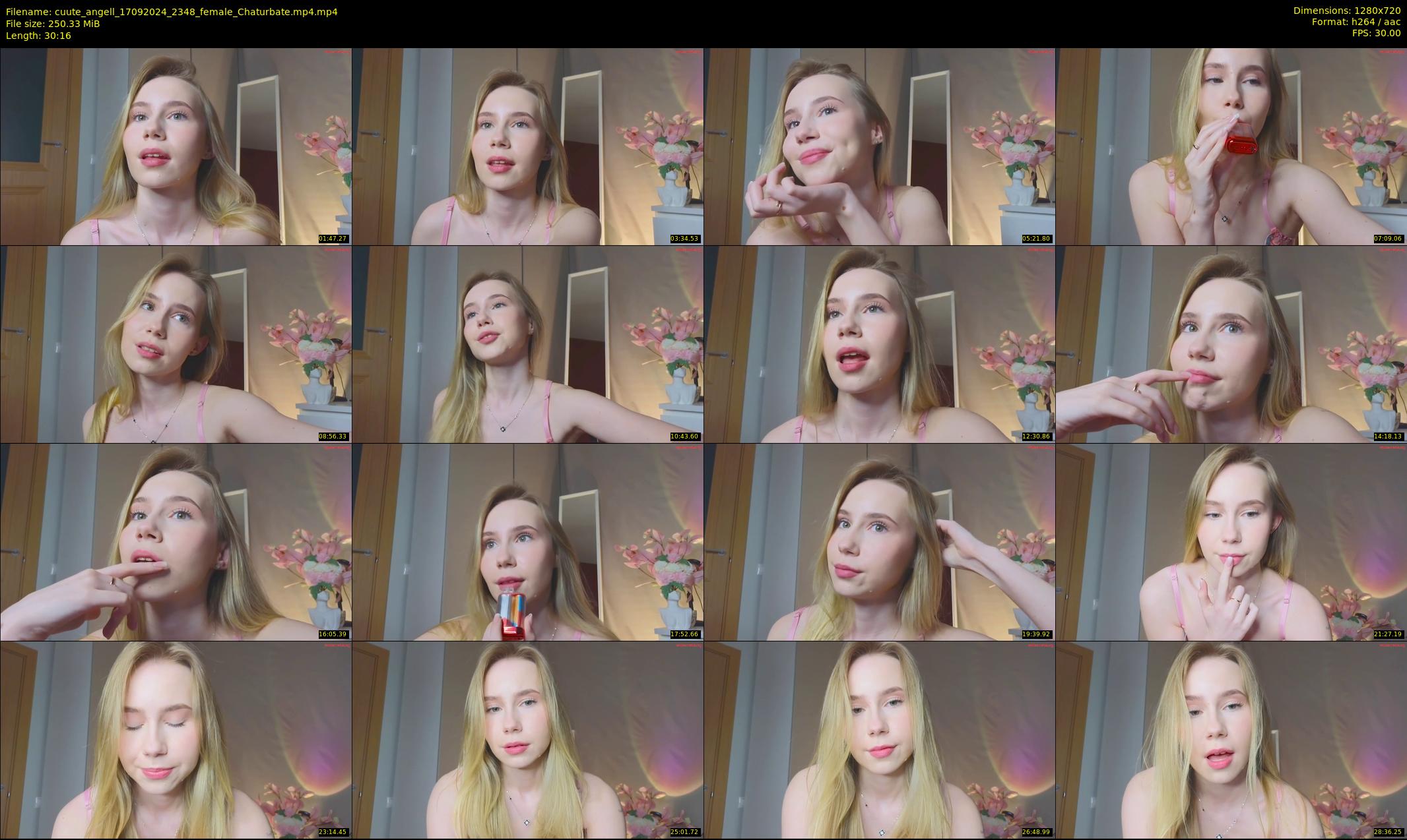 cuute_angell — 31 minute Chaturbate female cam show recording, 720p, Sep 17, 2024