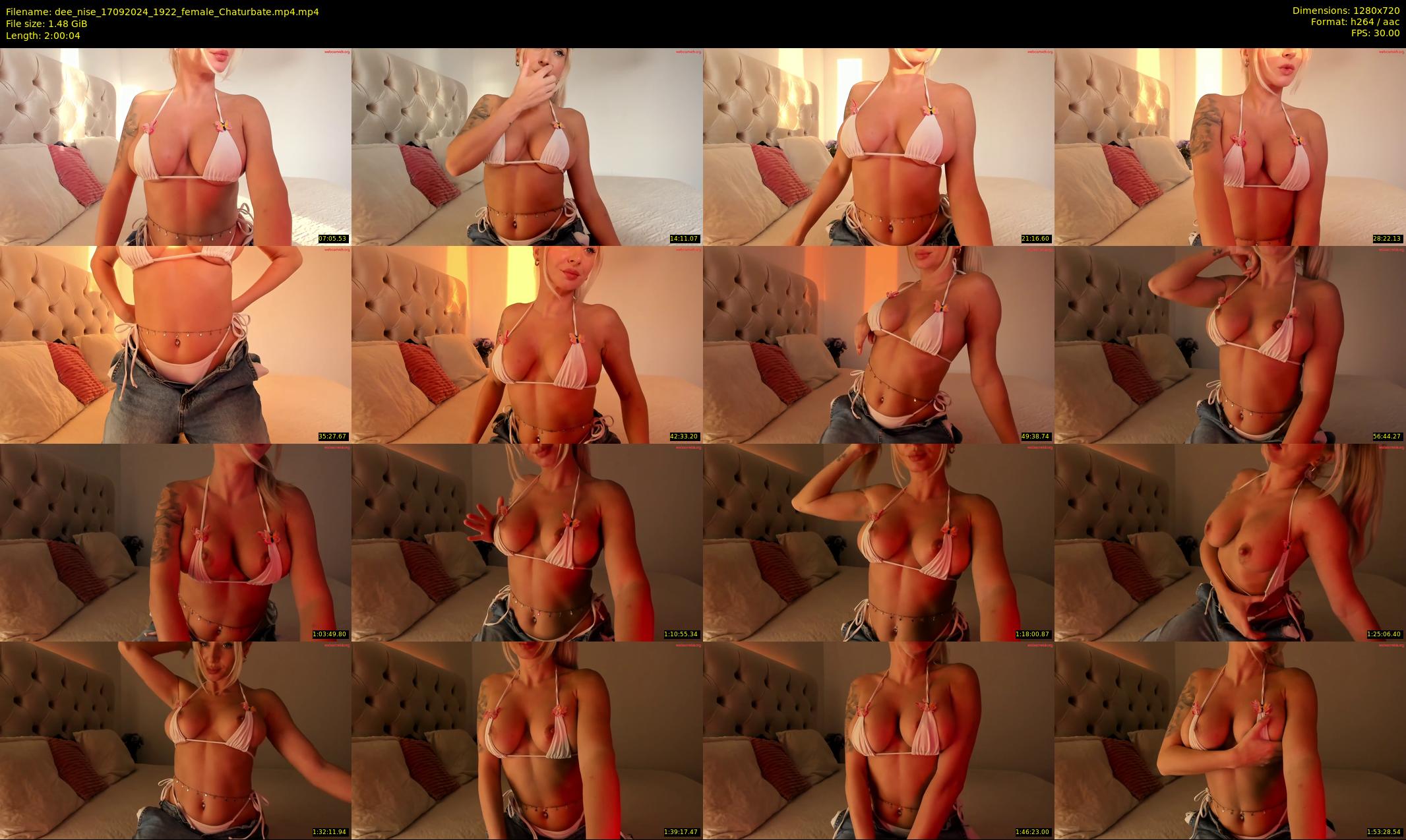 dee_nise — 121 minute Chaturbate female cam show recording, 720p, Sep 17, 2024