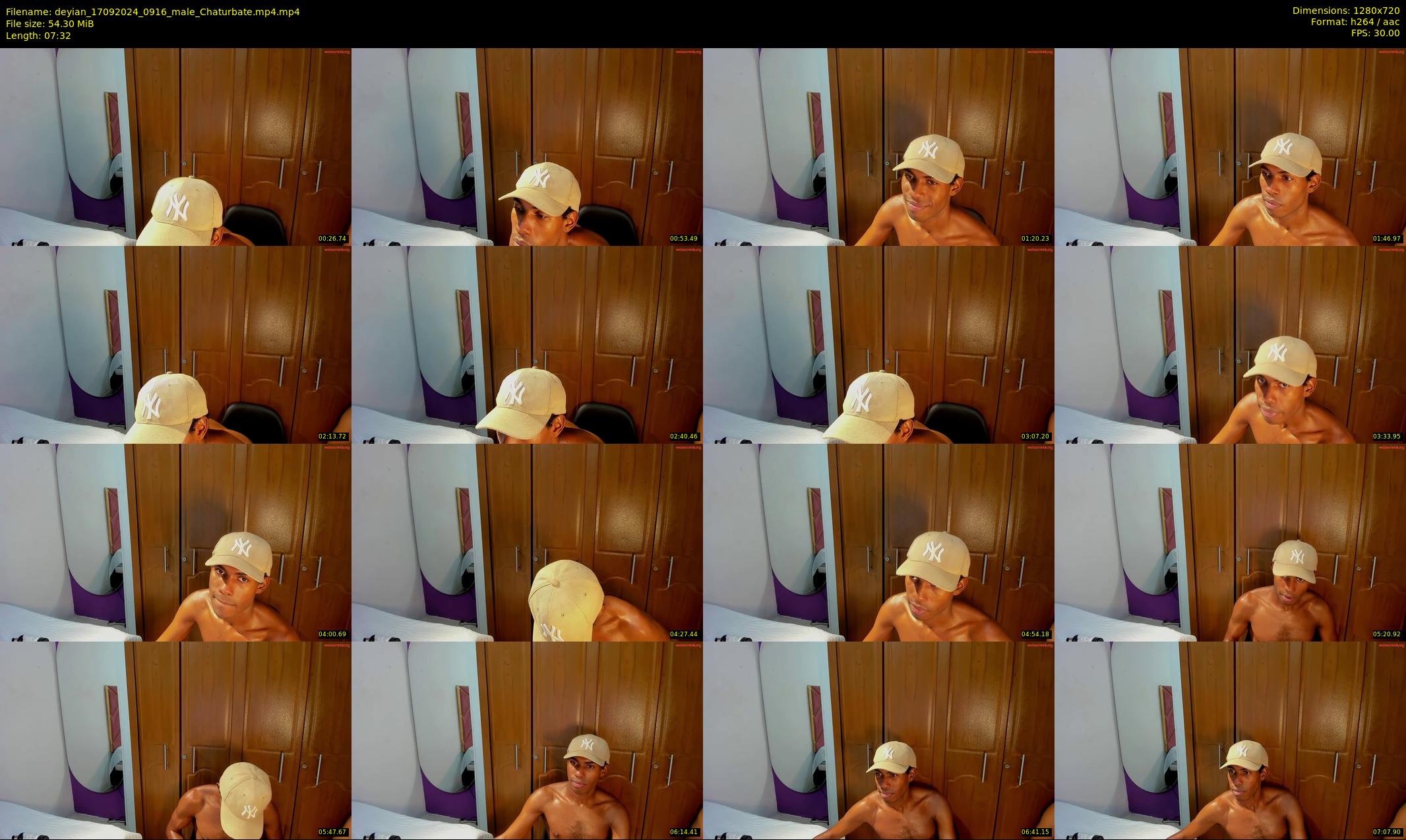 deyian — 8 minute Chaturbate male cam show recording, 720p, Sep 17, 2024