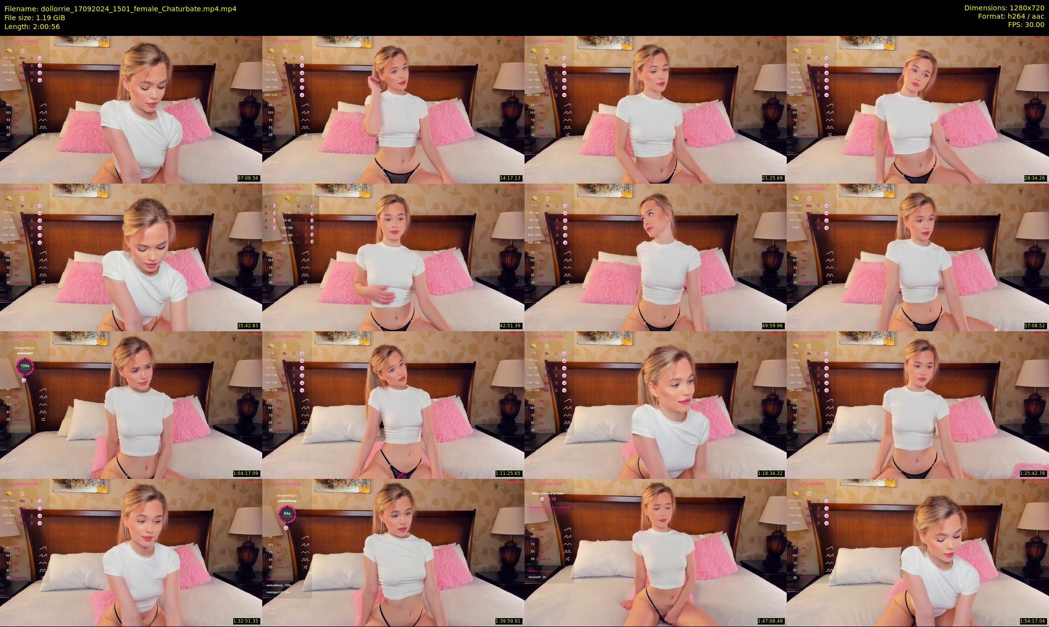 dollorrie — 121 minute Chaturbate couple cam show recording, 720p, Sep 17, 2024