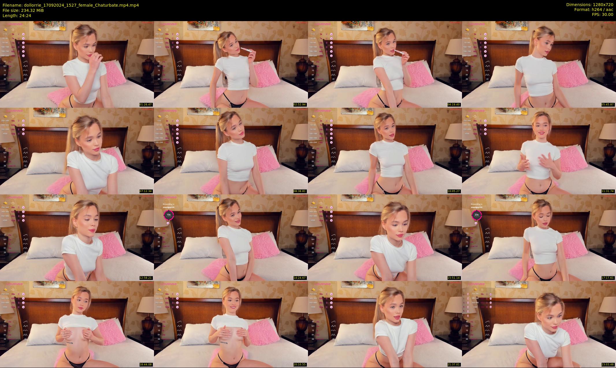 dollorrie — 25 minute Chaturbate couple cam show recording, 720p, Sep 17, 2024