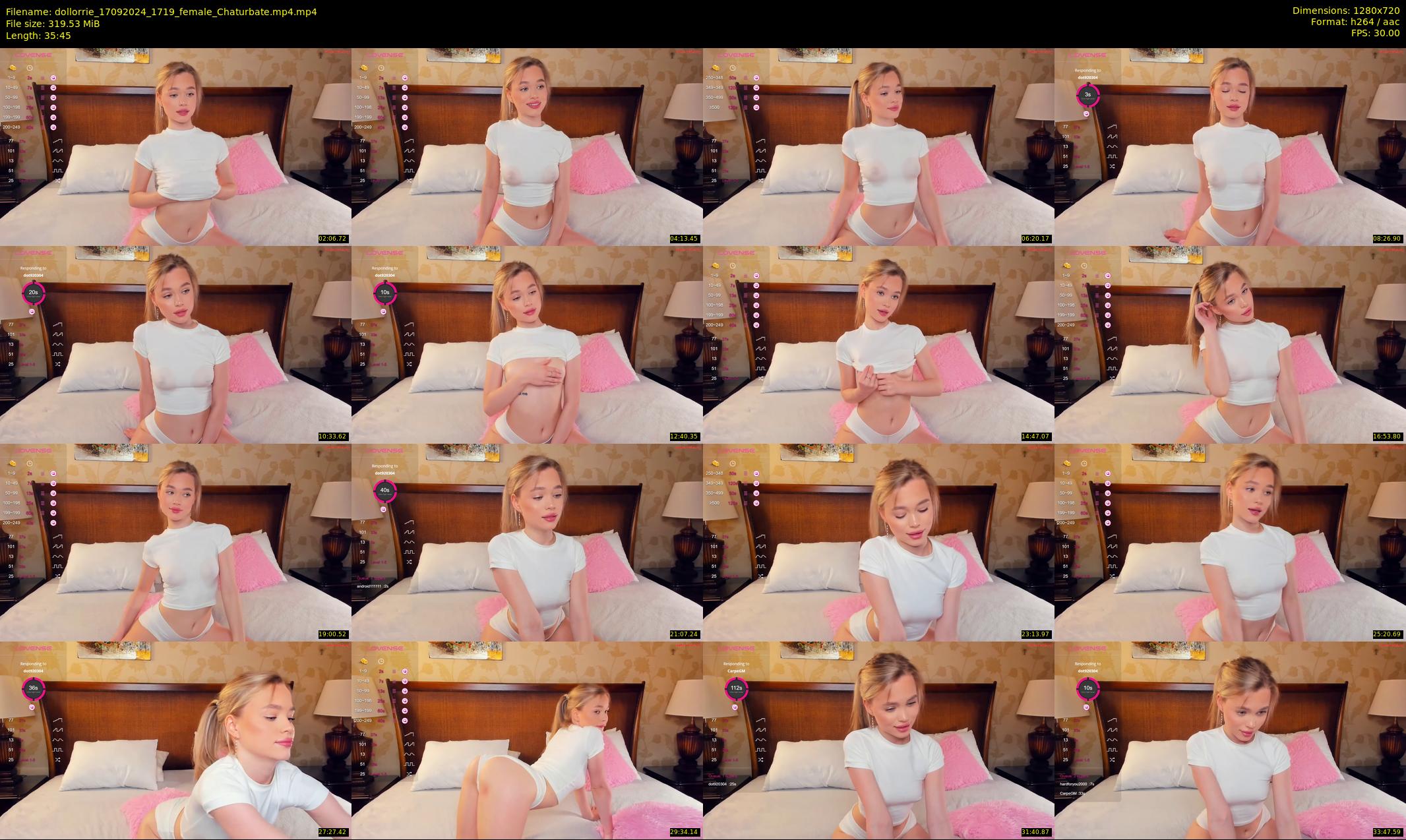 dollorrie — 36 minute Chaturbate couple cam show recording, 720p, Sep 17, 2024