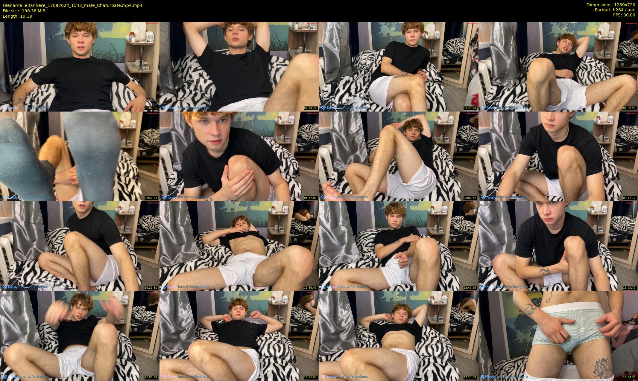 eitanhere — 20 minute Chaturbate male cam show recording, 720p, Sep 17, 2024