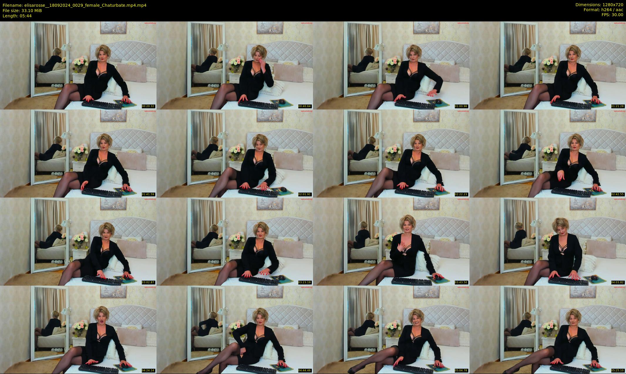 elisarosse_ — 6 minute Chaturbate female cam show recording, 720p, Sep 18, 2024