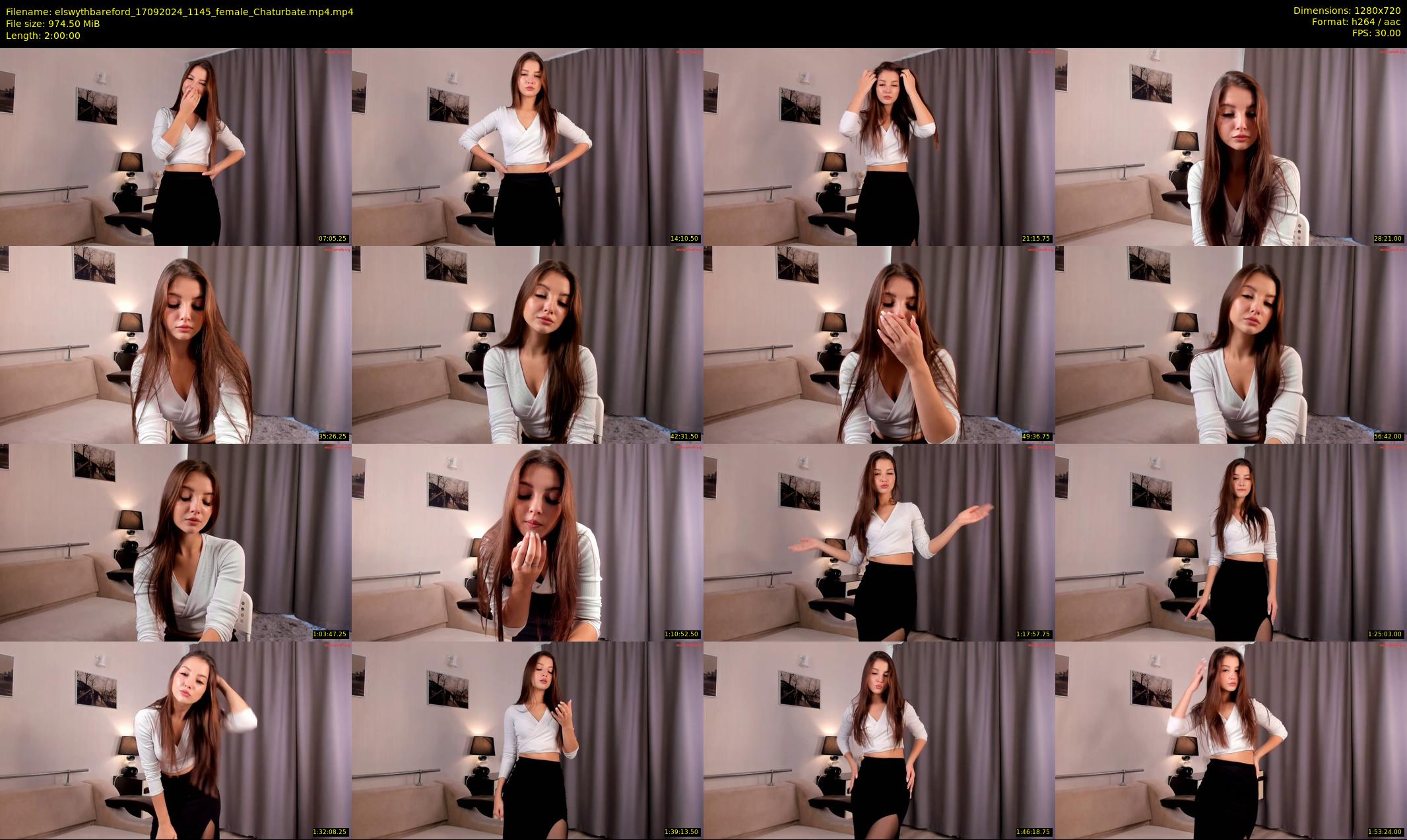 elswythbareford — 120 minute Chaturbate female cam show recording, 720p, Sep 17, 2024