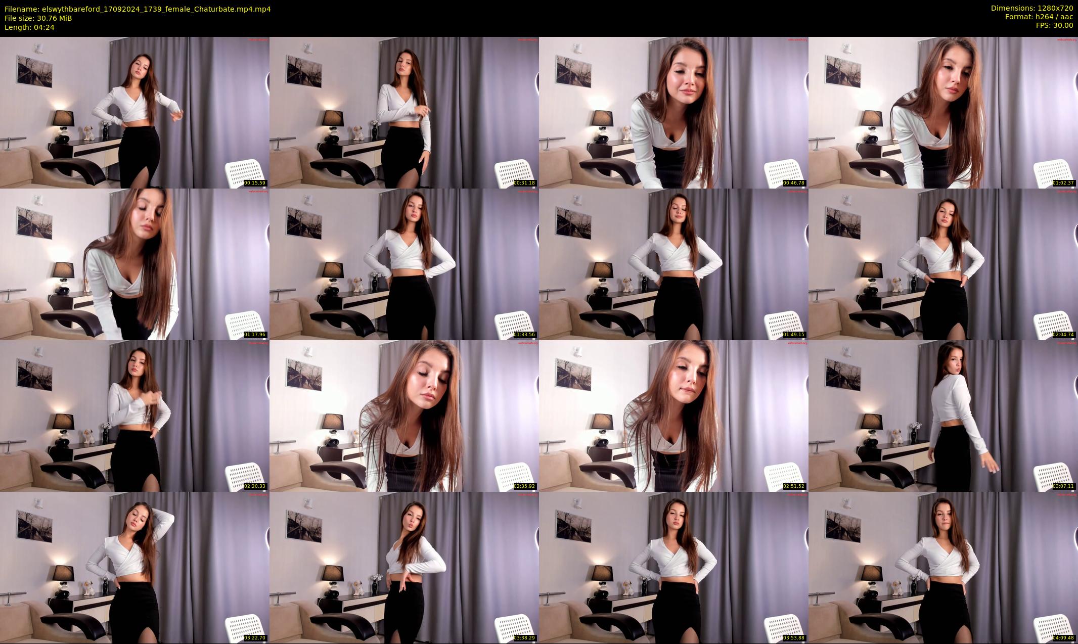 elswythbareford — 5 minute Chaturbate female cam show recording, 720p, Sep 17, 2024