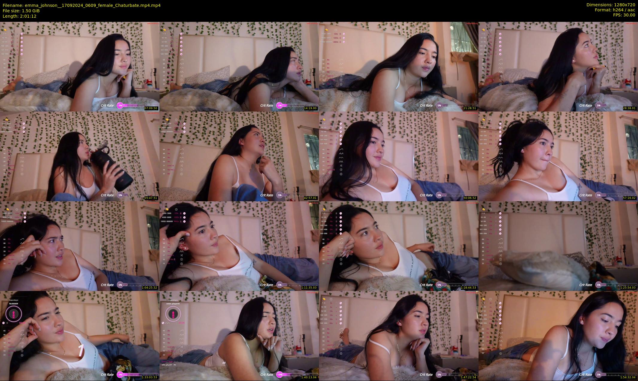 emma_johnson_ — 122 minute Chaturbate female cam show recording, 720p, Sep 17, 2024