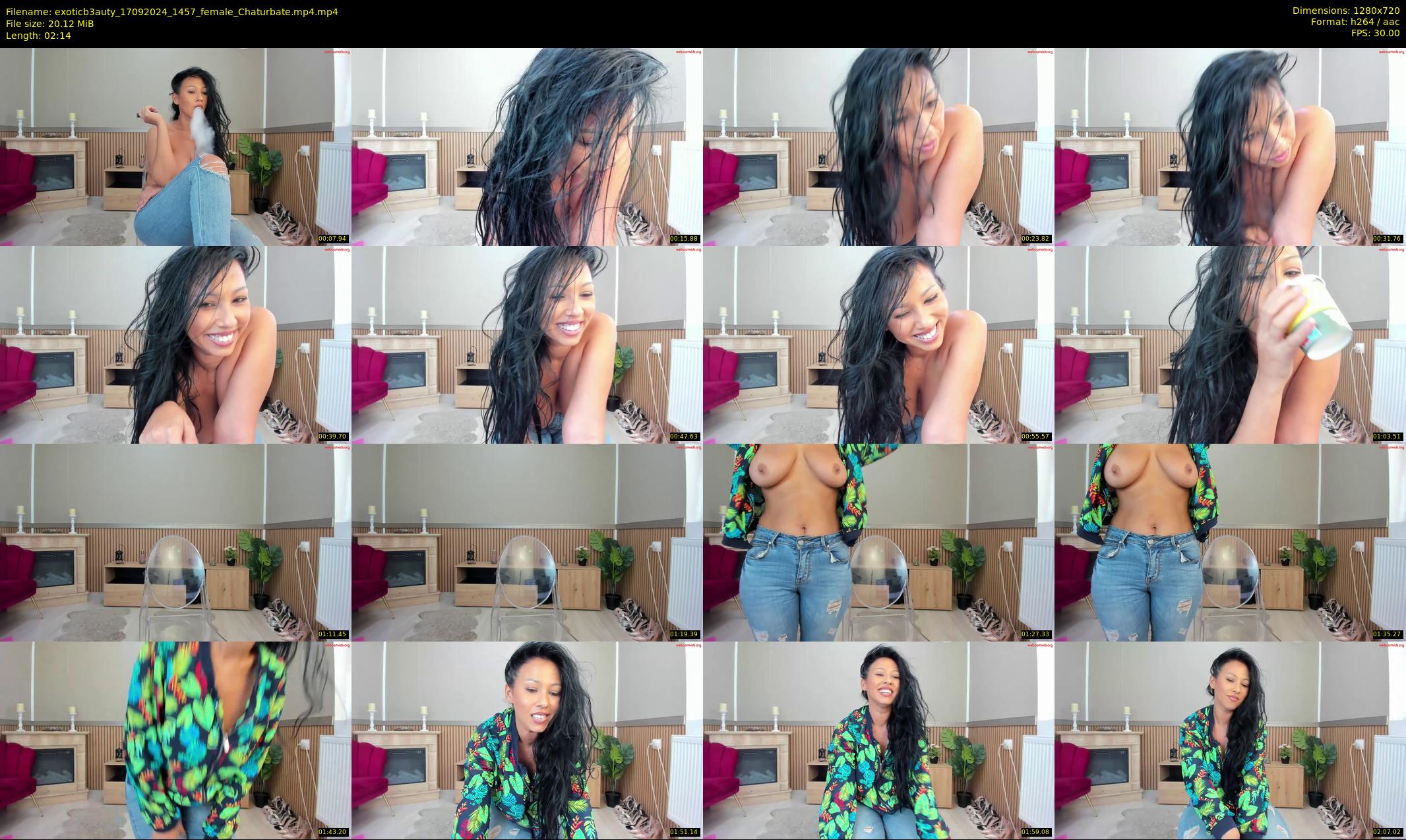exoticb3auty — 3 minute Chaturbate female cam show recording, 720p, Sep 17, 2024