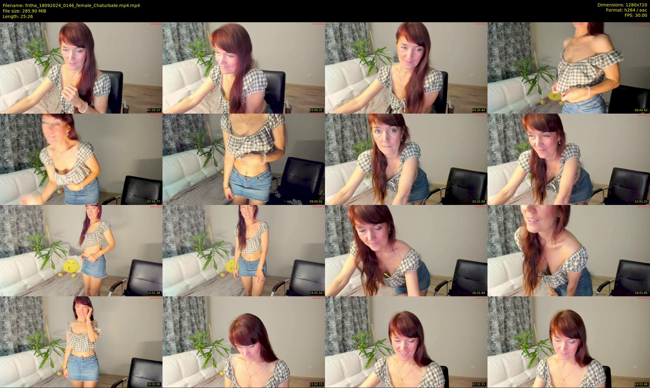 fritha — 26 minute Chaturbate female cam show recording, 720p, Sep 18, 2024