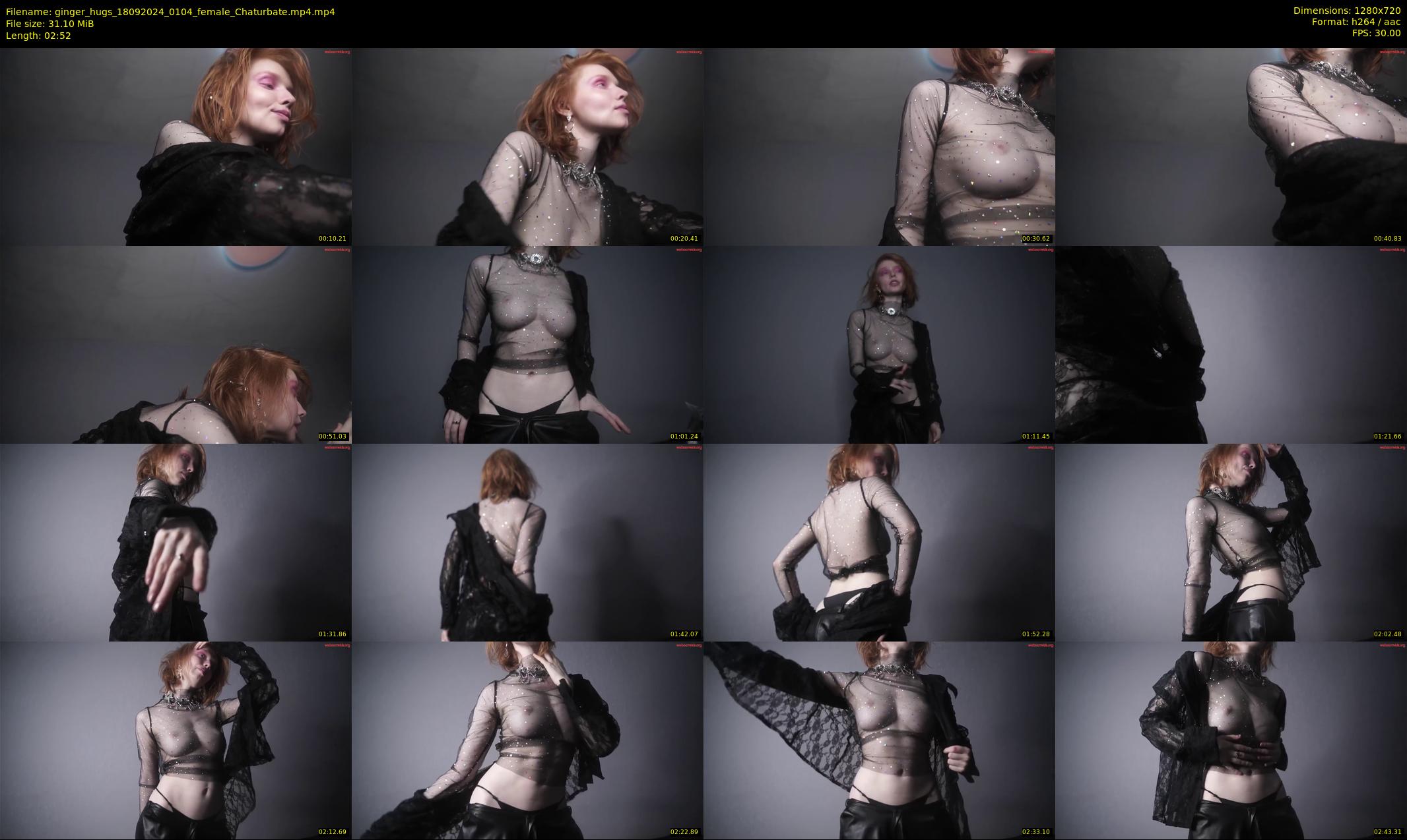ginger_hugs — 3 minute Chaturbate female cam show recording, 720p, Sep 18, 2024