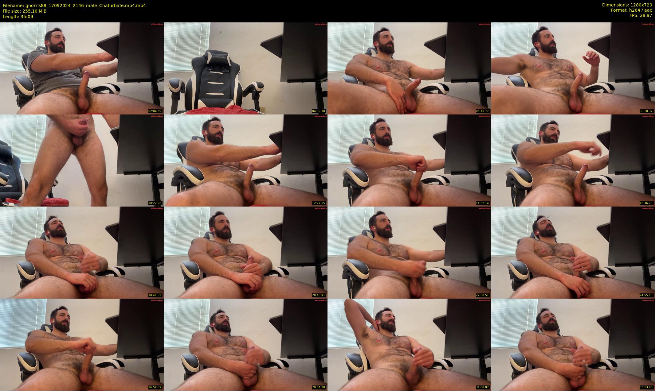 gnorris88 — 36 minute Chaturbate male cam show recording, 720p, Sep 17, 2024
