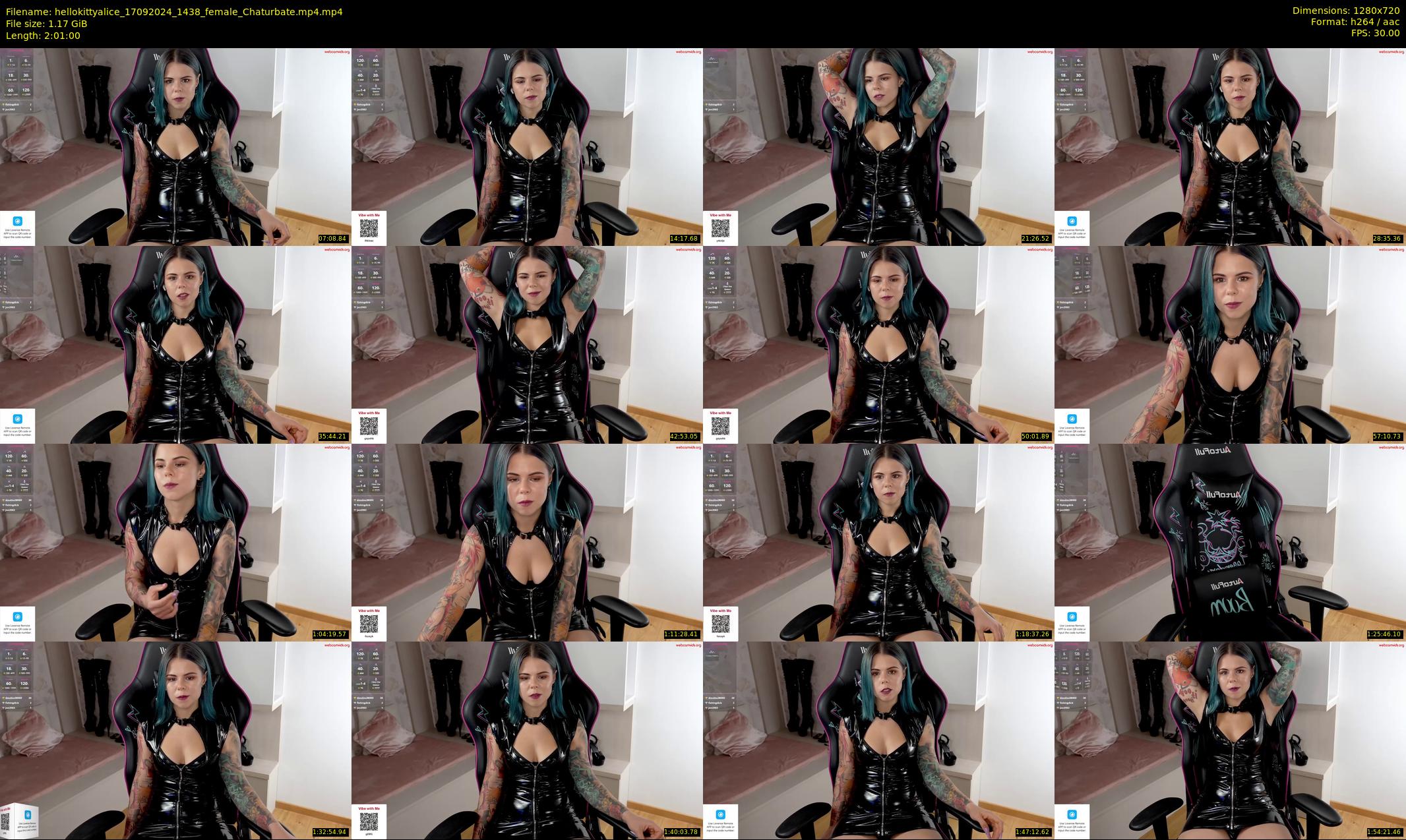 hellokittyalice — 121 minute Chaturbate female cam show recording, 720p, Sep 17, 2024