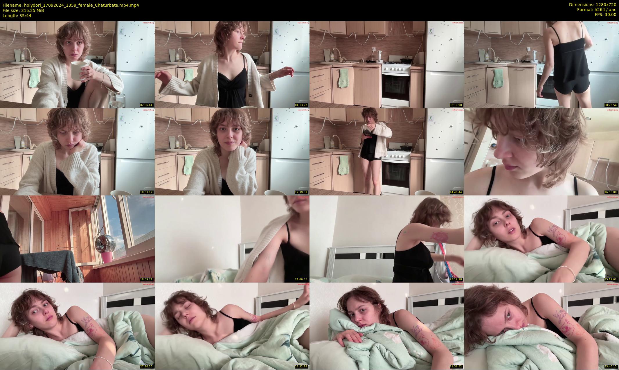 holydori — 36 minute Chaturbate female cam show recording, 720p, Sep 17, 2024