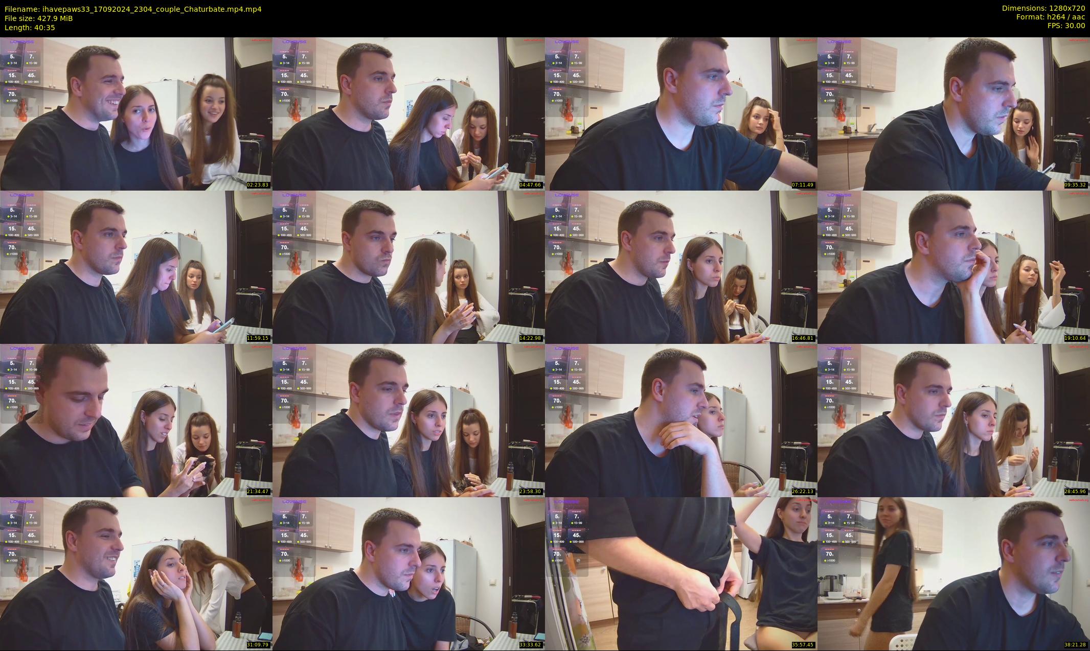 ihavepaws33 — 41 minute Chaturbate couple cam show recording, 720p, Sep 17, 2024