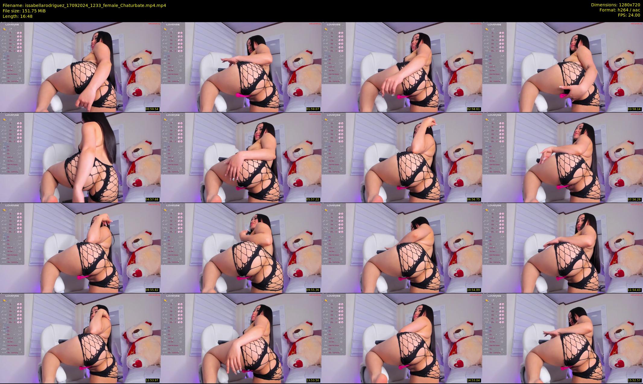 issabellarodriguez — 17 minute Chaturbate female cam show recording, 720p, Sep 17, 2024