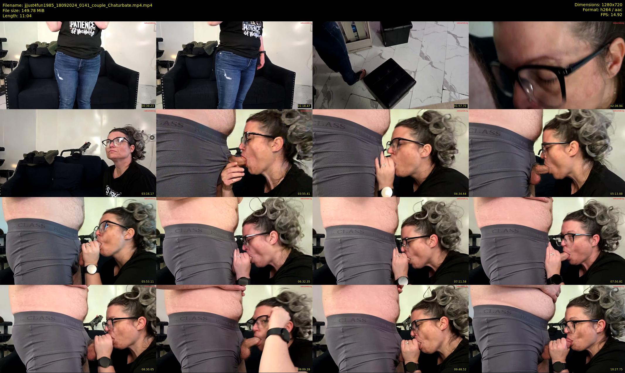 jjjust4fun1985 — 12 minute Chaturbate couple cam show recording, 720p, Sep 18, 2024
