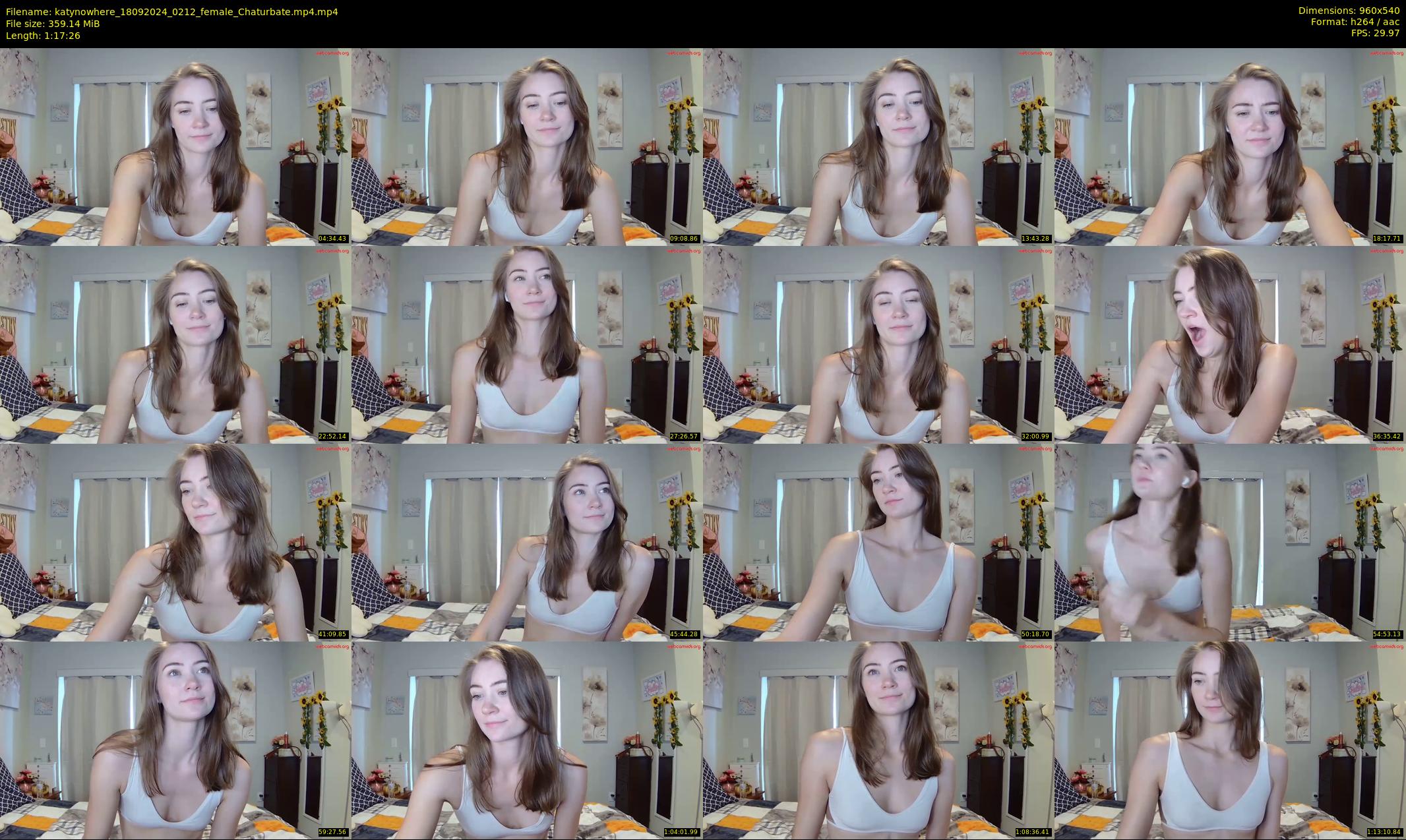 katynowhere — 78 minute Chaturbate female cam show recording, 480p, Sep 18, 2024