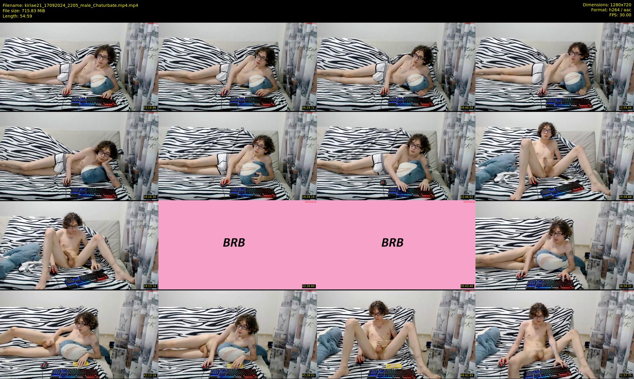 kiriae21 — 55 minute Chaturbate male cam show recording, 720p, Sep 17, 2024