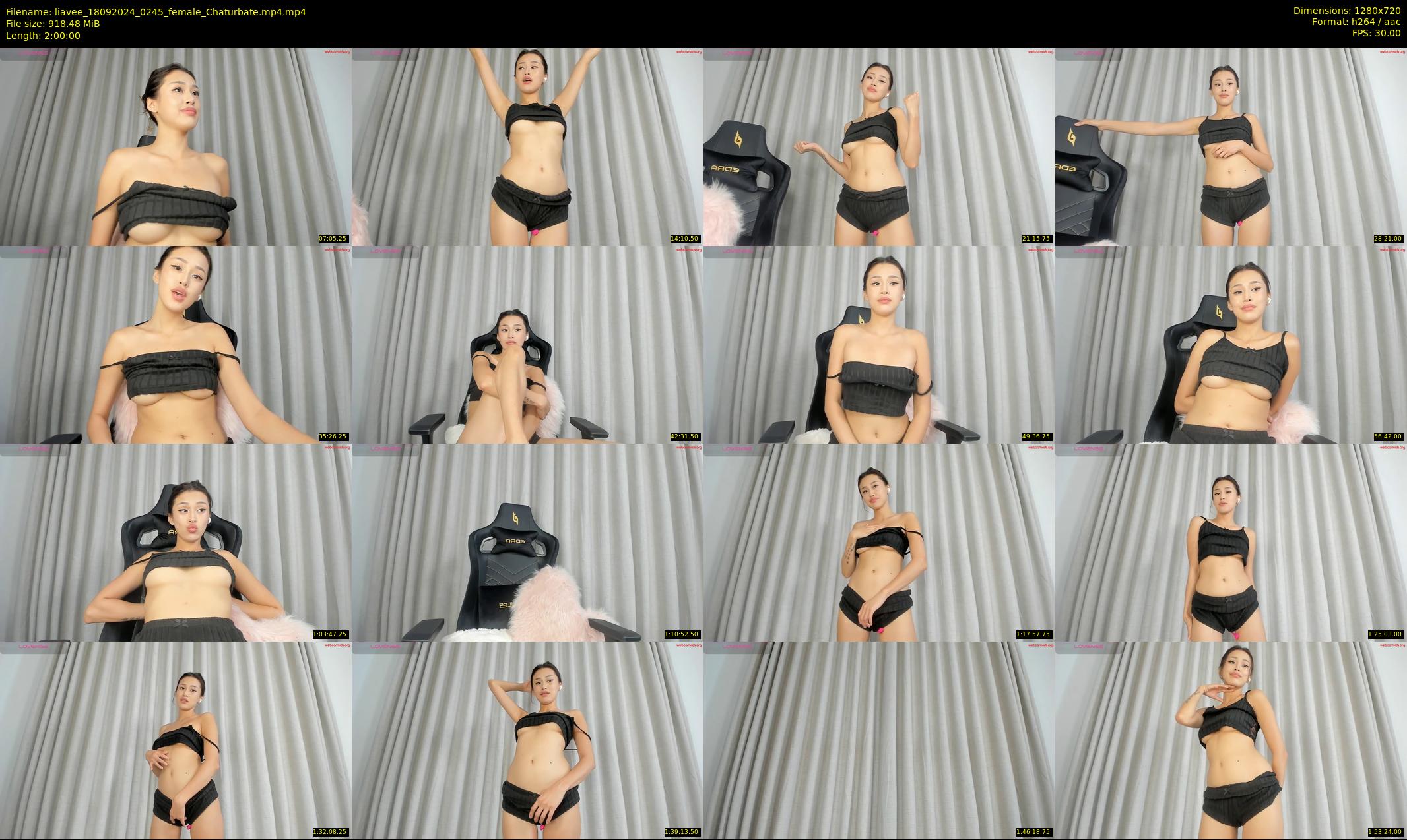 liavee — 120 minute Chaturbate female cam show recording, 720p, Sep 18, 2024