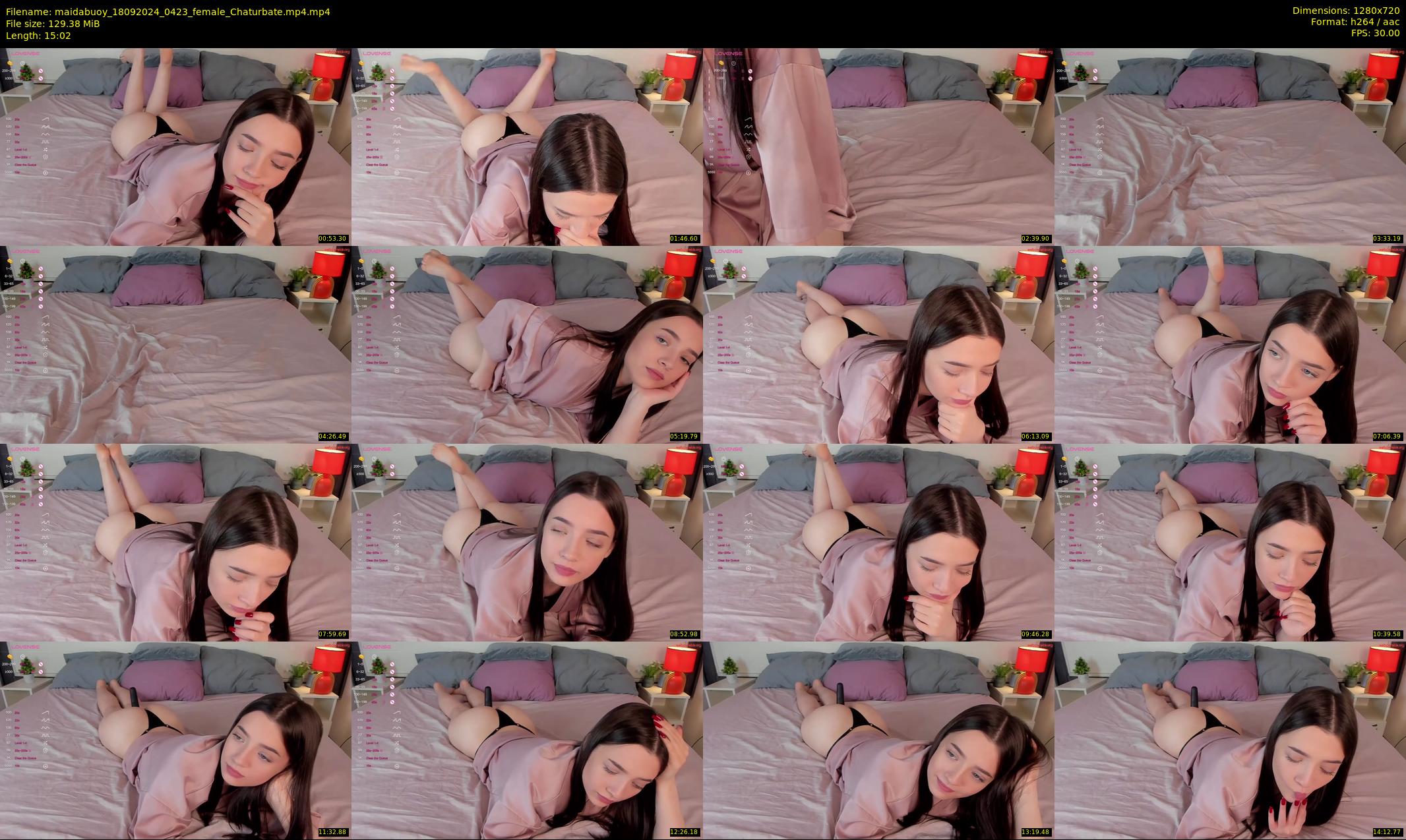maidabuoy — 16 minute Chaturbate female cam show recording, 720p, Sep 18, 2024