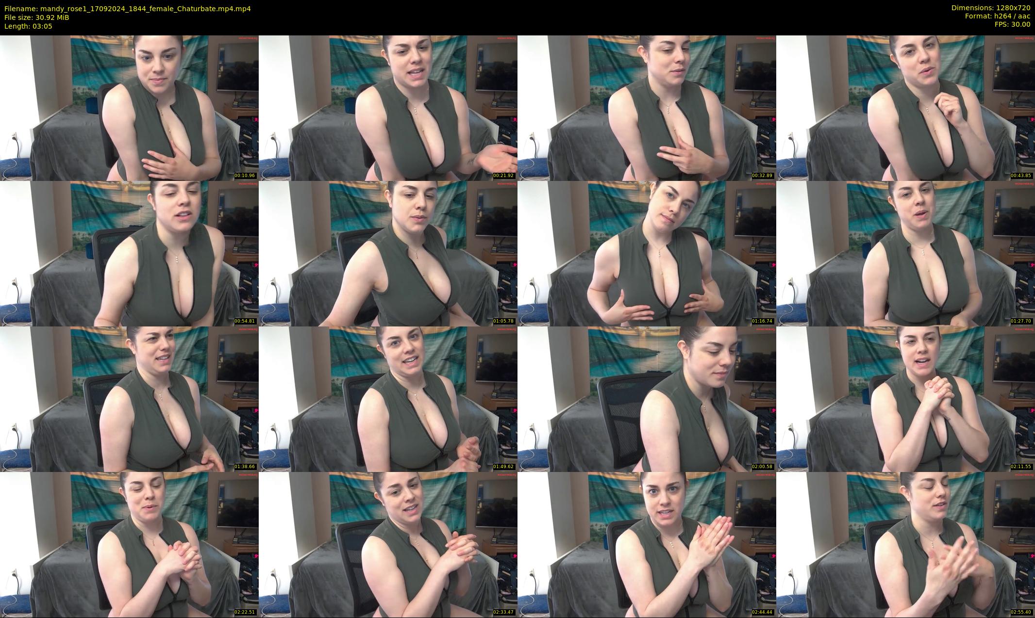 mandy_rose1 — 4 minute Chaturbate female cam show recording, 720p, Sep 17, 2024