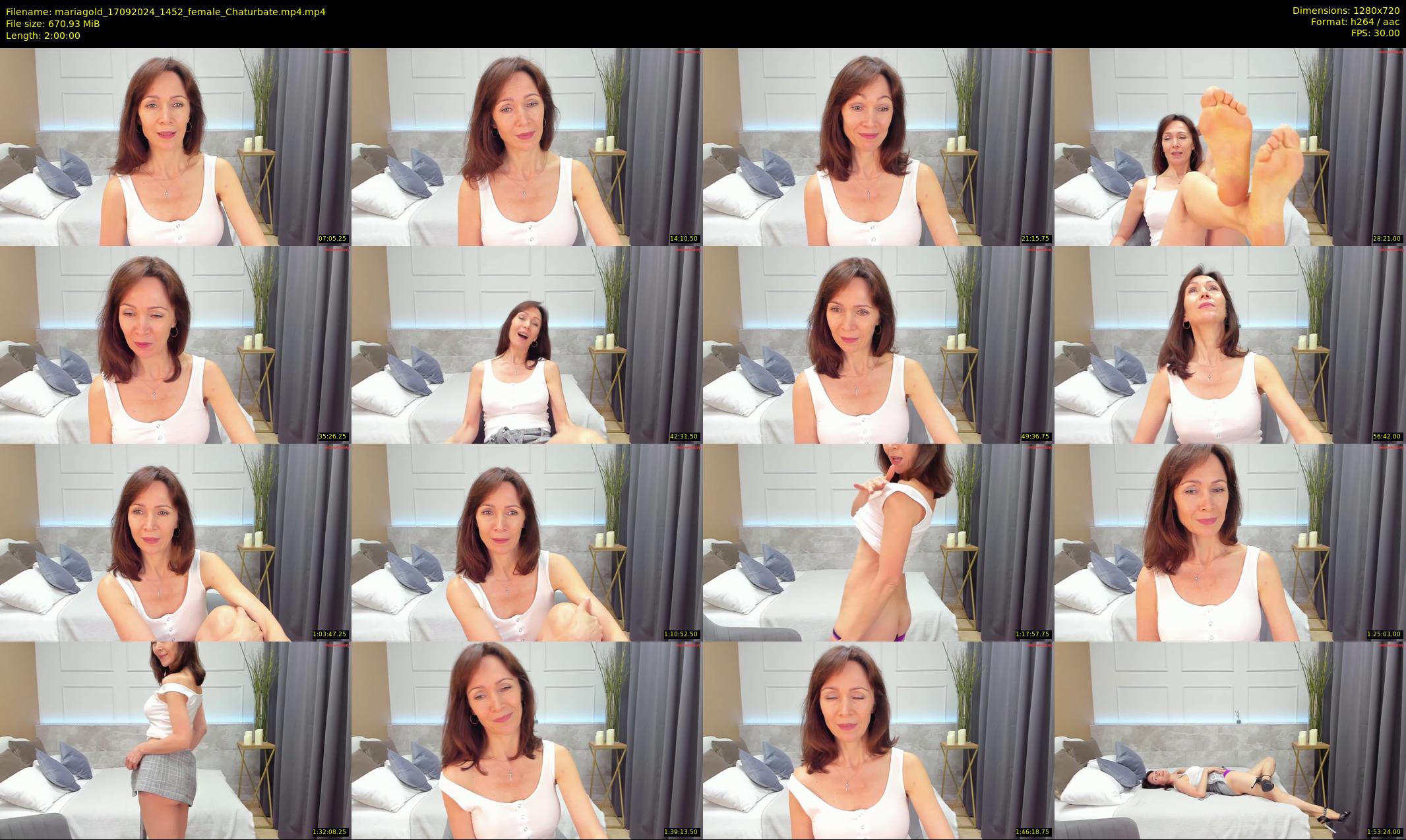 mariagold — 120 minute Chaturbate female cam show recording, 720p, Sep 17, 2024