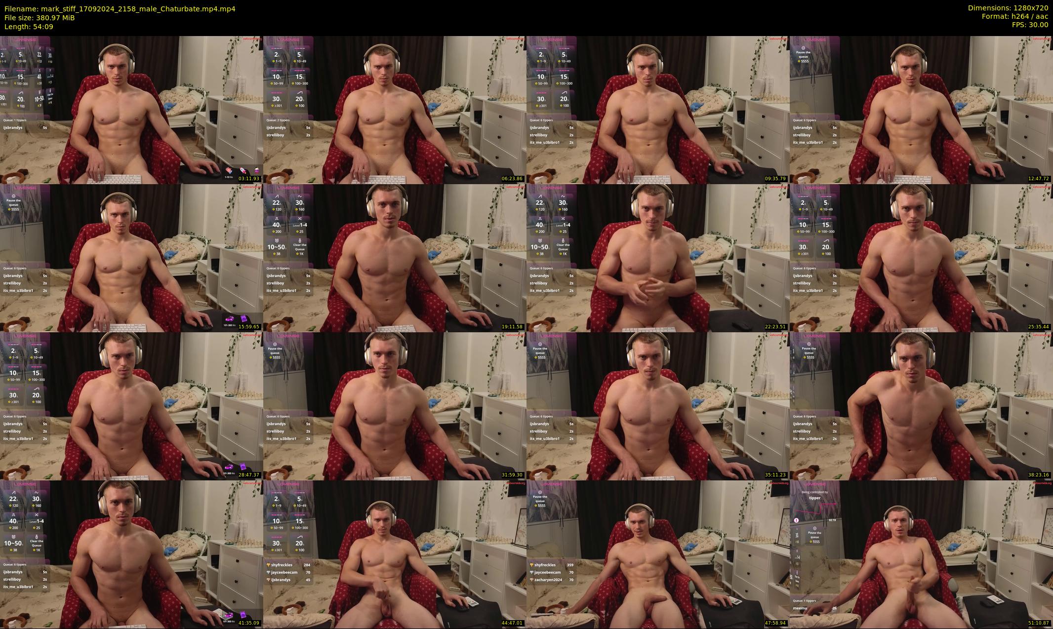 mark_stiff — 55 minute Chaturbate male cam show recording, 720p, Sep 17, 2024