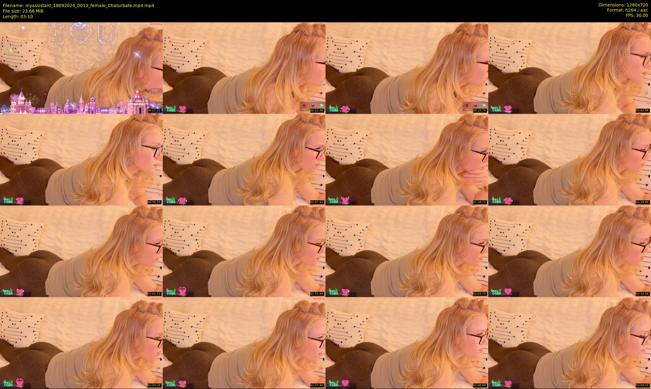 myassistant — 4 minute Chaturbate female cam show recording, 720p, Sep 18, 2024