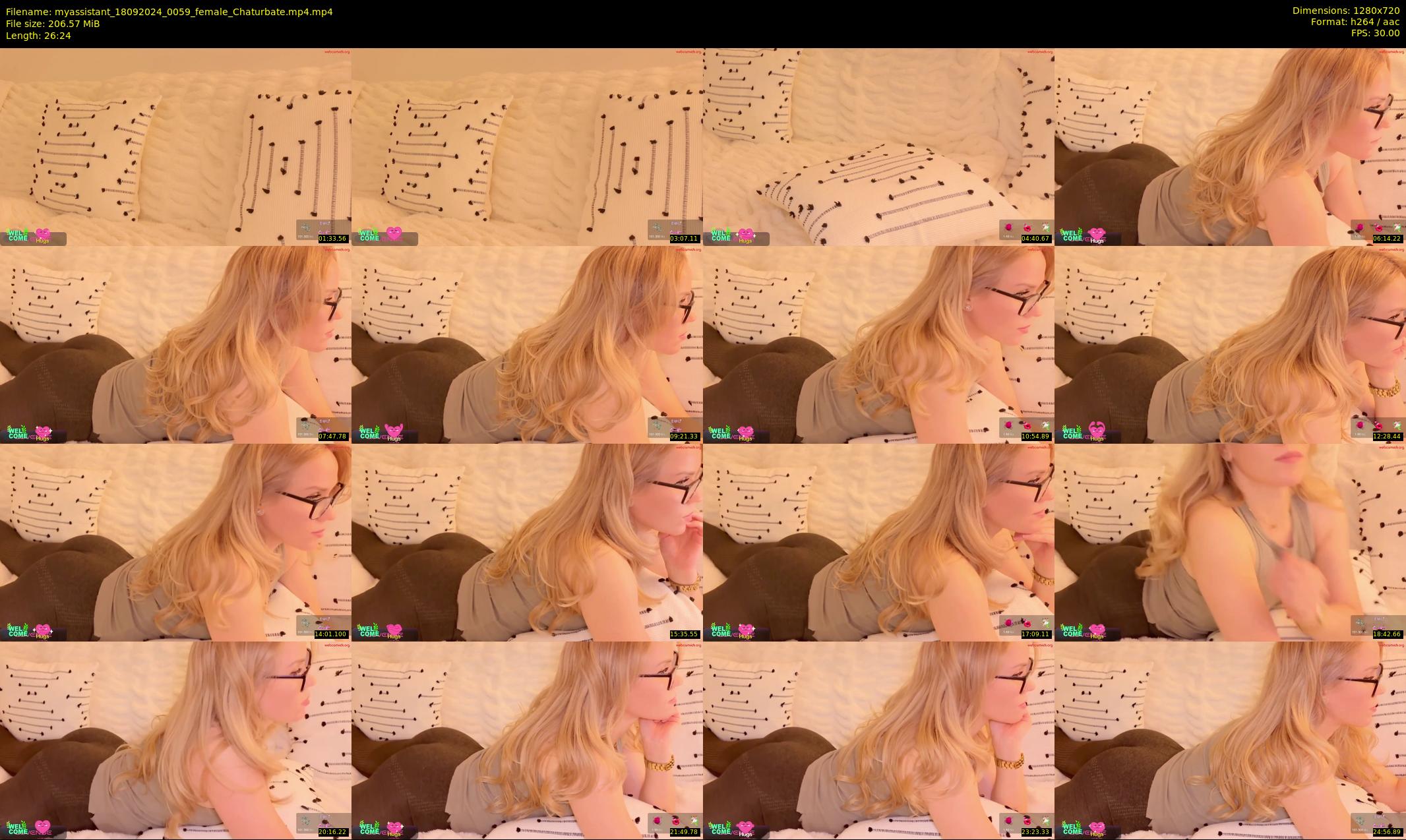 myassistant — 27 minute Chaturbate female cam show recording, 720p, Sep 18, 2024