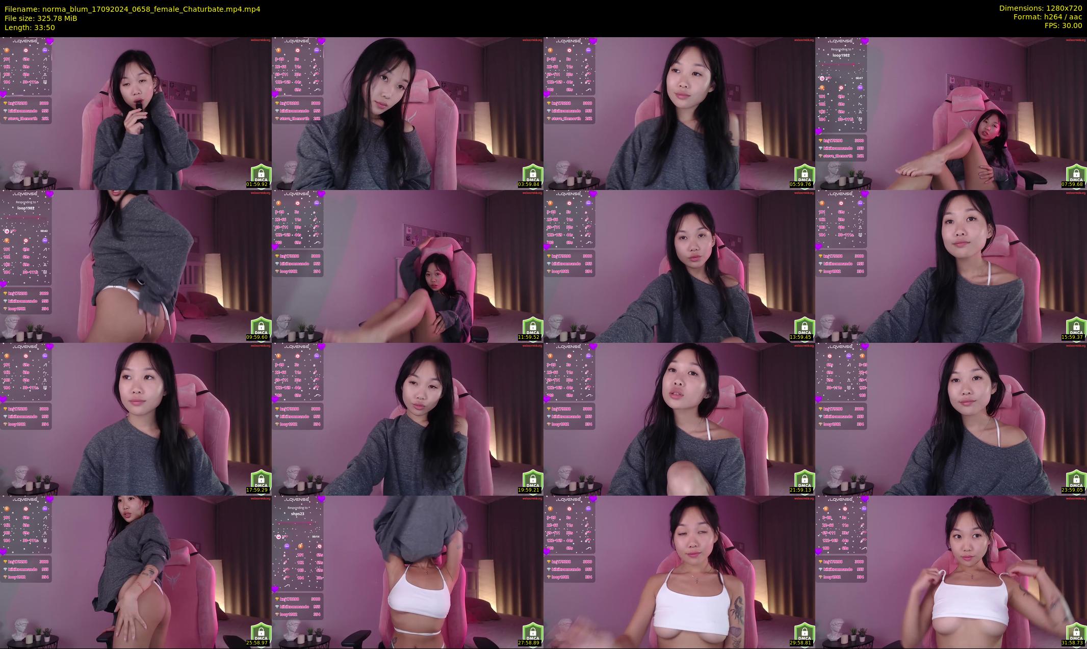 norma_blum — 34 minute Chaturbate female cam show recording, 720p, Sep 17, 2024