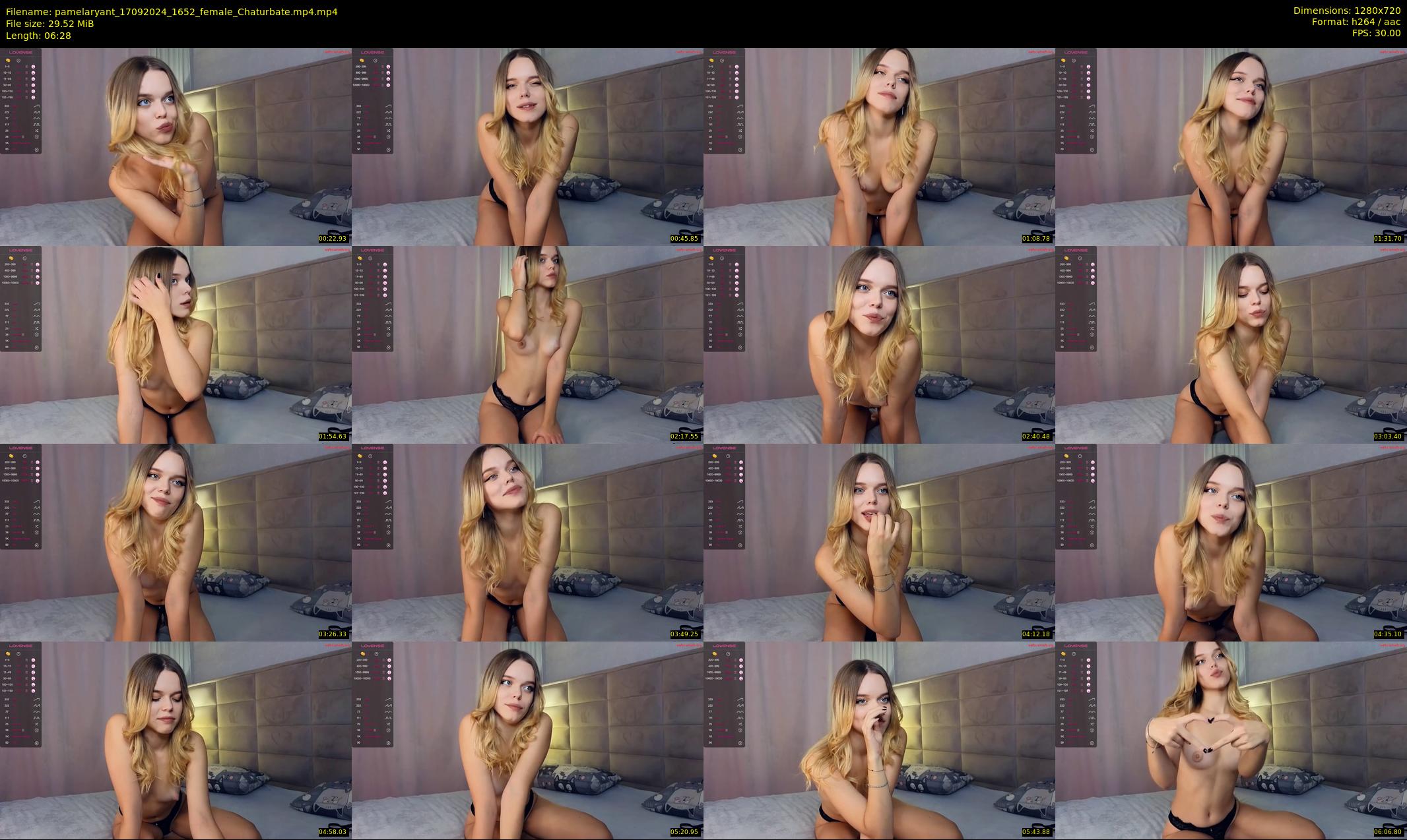 pamelaryant — 7 minute Chaturbate female cam show recording, 720p, Sep 17, 2024