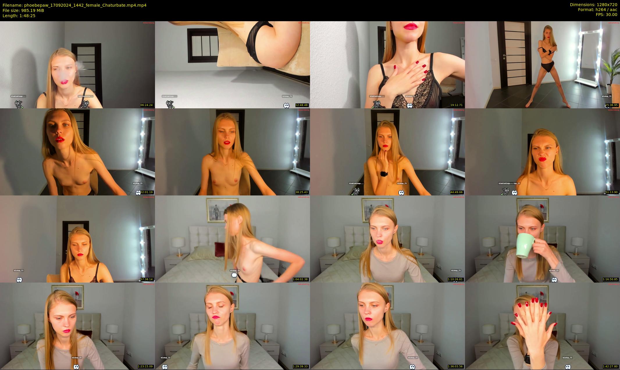 phoebepaw — 109 minute Chaturbate female cam show recording, 720p, Sep 17, 2024