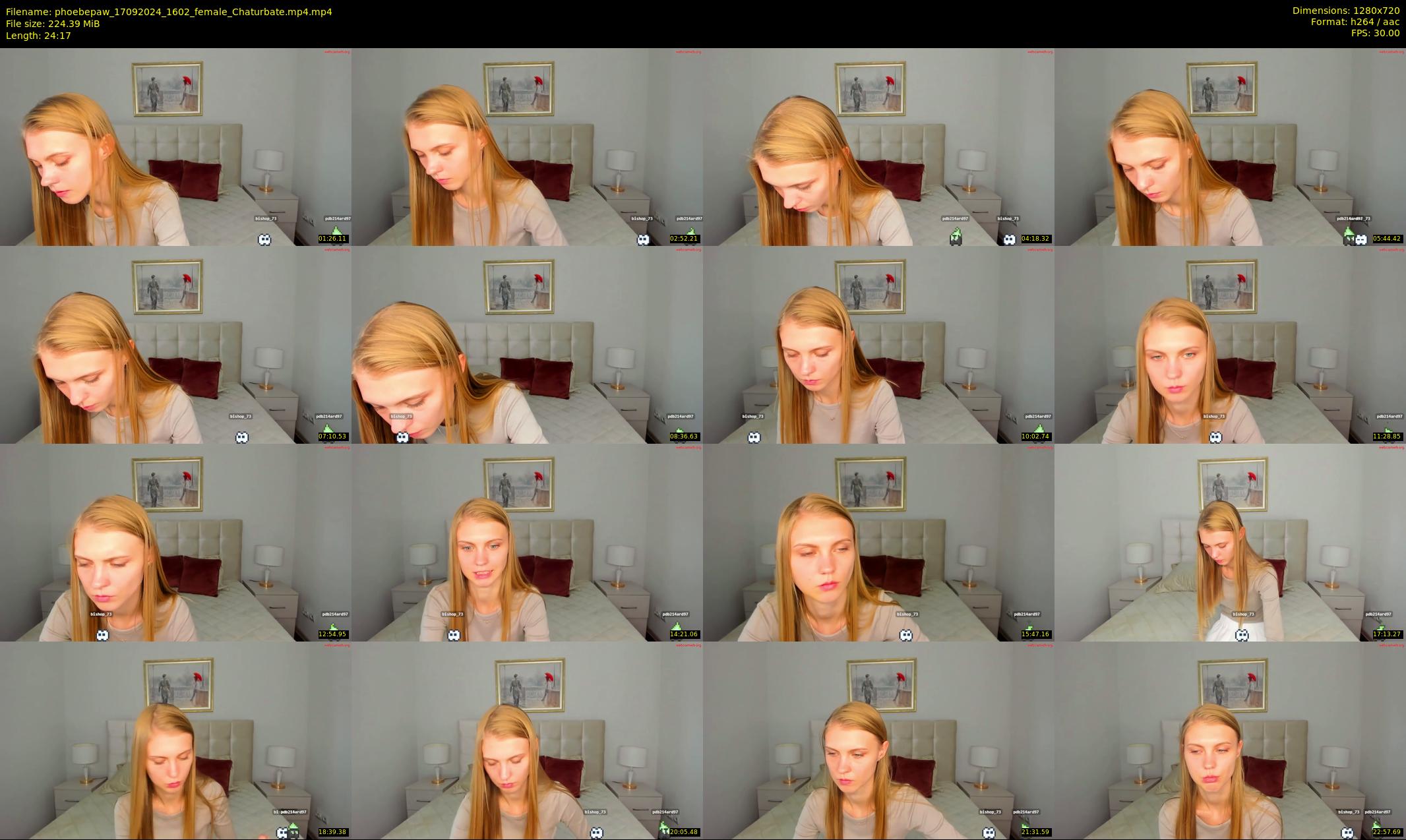 phoebepaw — 25 minute Chaturbate female cam show recording, 720p, Sep 17, 2024