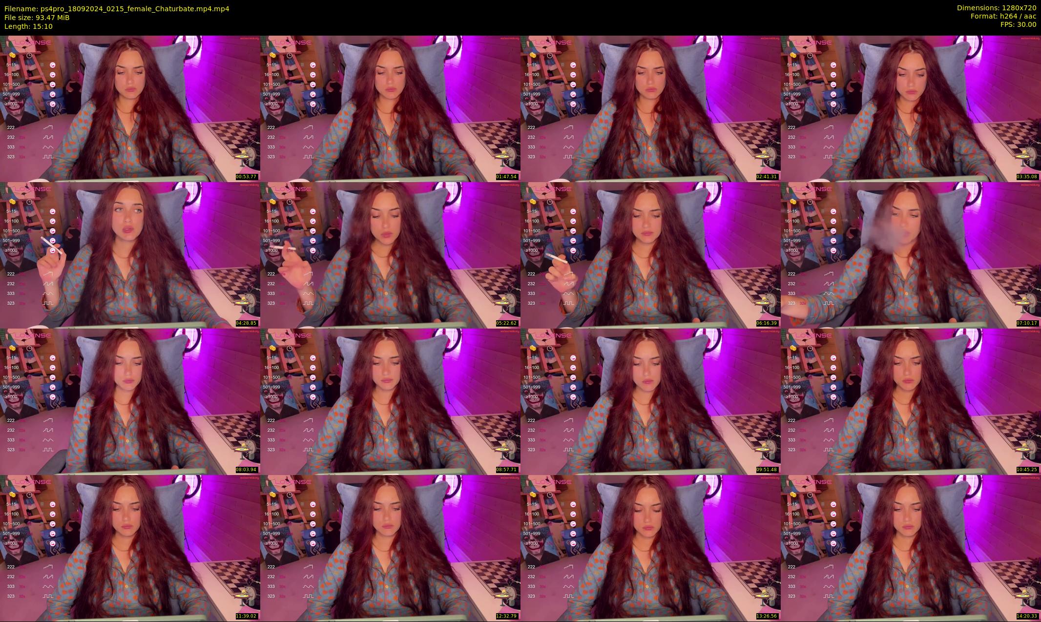 ps4pro — 16 minute Chaturbate female cam show recording, 720p, Sep 18, 2024