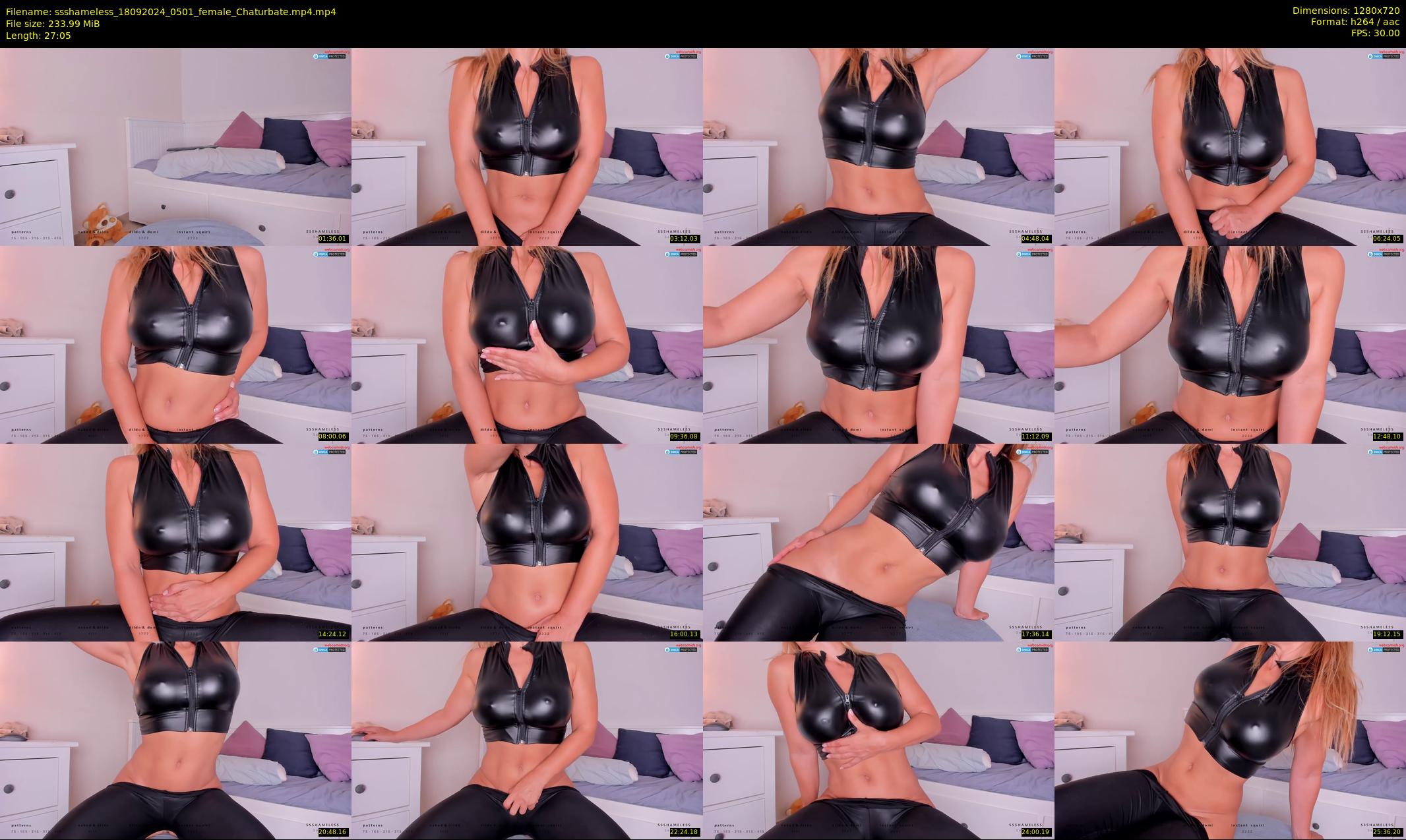ssshameless — 28 minute Chaturbate female cam show recording, 720p, Sep 18, 2024