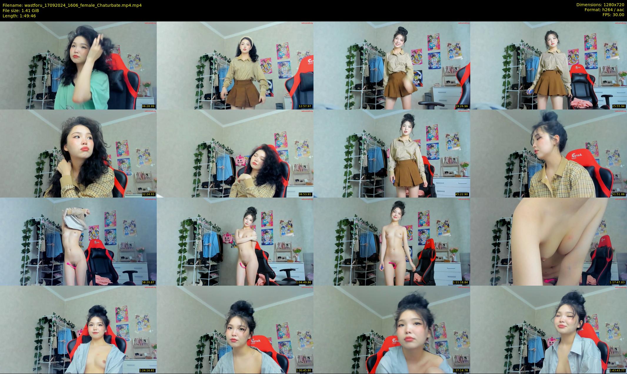 wastforu — 110 minute Chaturbate female cam show recording, 720p, Sep 17, 2024