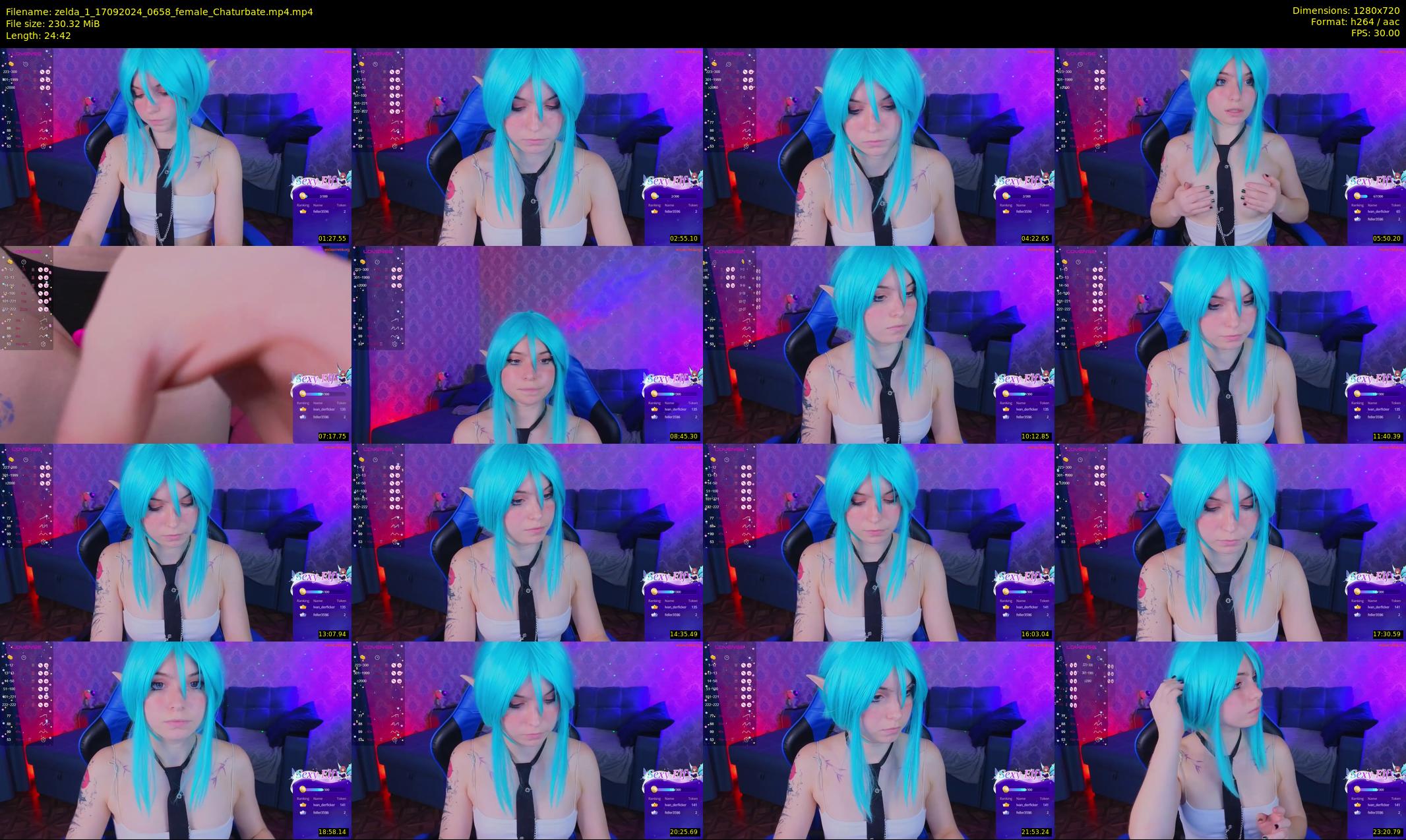 zelda_1 — 25 minute Chaturbate female cam show recording, 720p, Sep 17, 2024