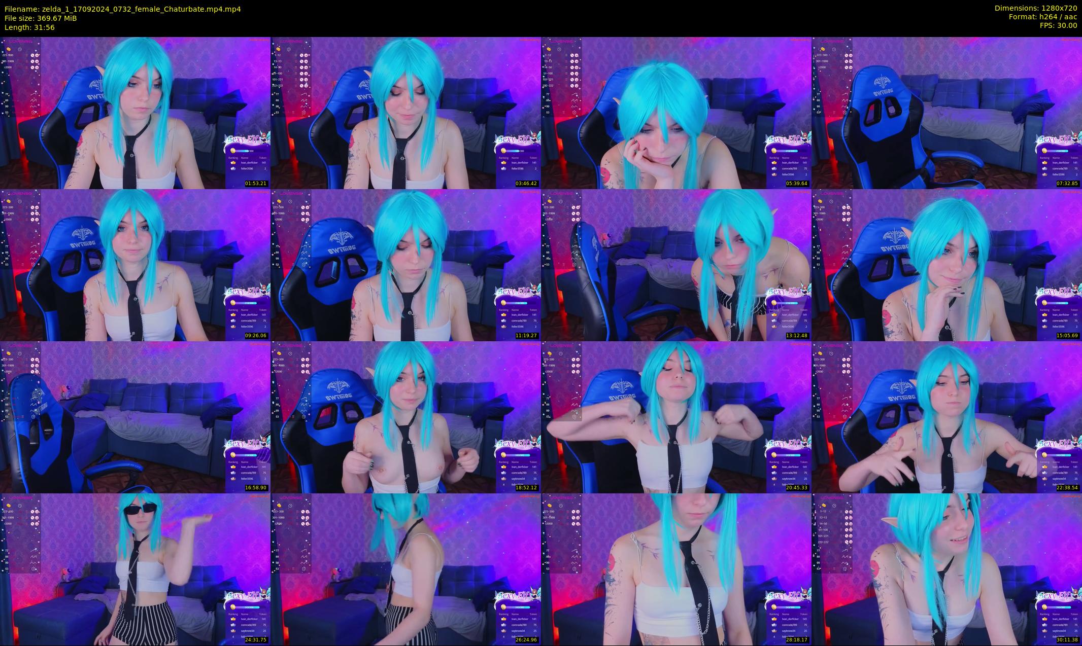 zelda_1 — 32 minute Chaturbate female cam show recording, 720p, Sep 17, 2024