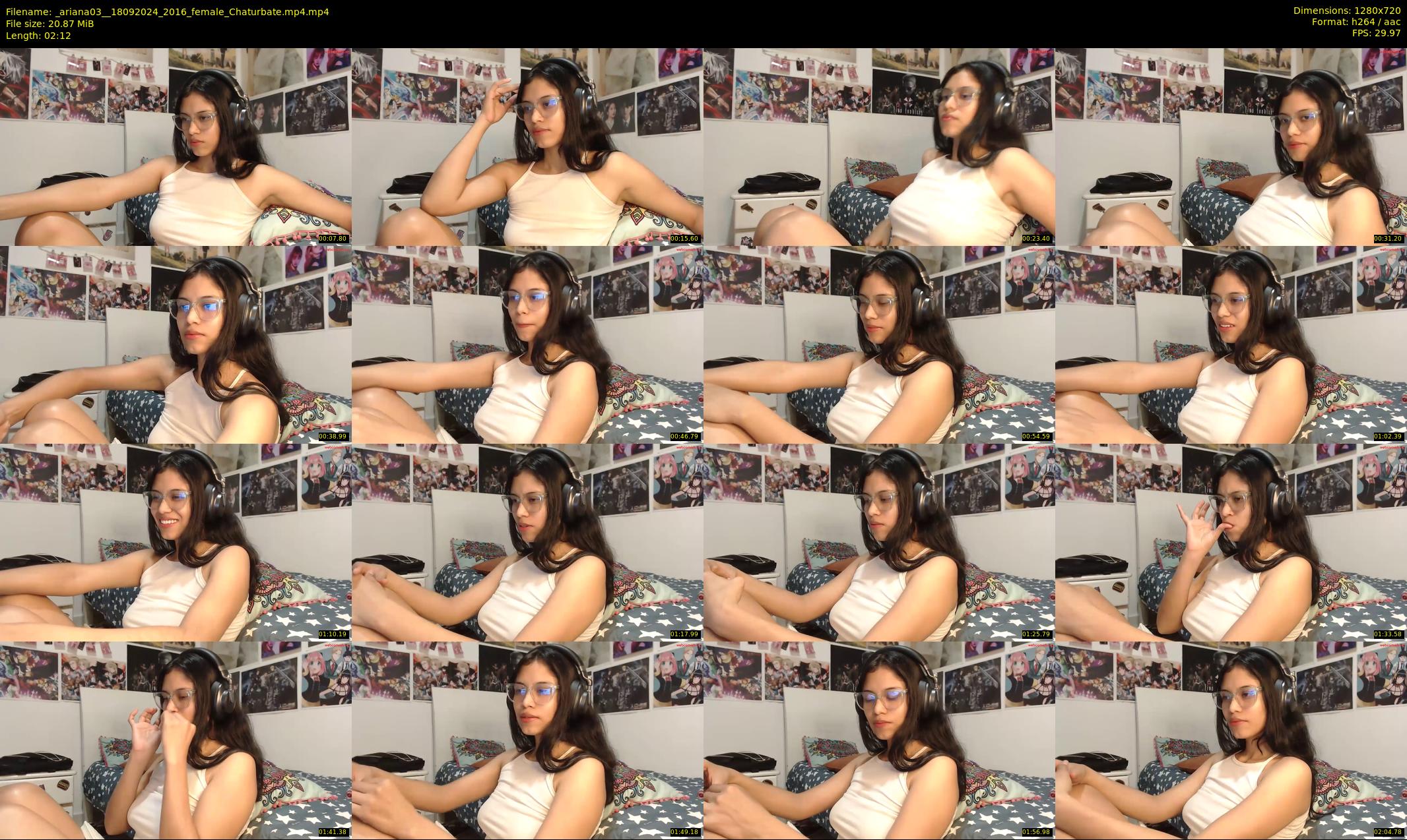 _ariana03_ — 3 minute Chaturbate female cam show recording, 720p, Sep 18, 2024