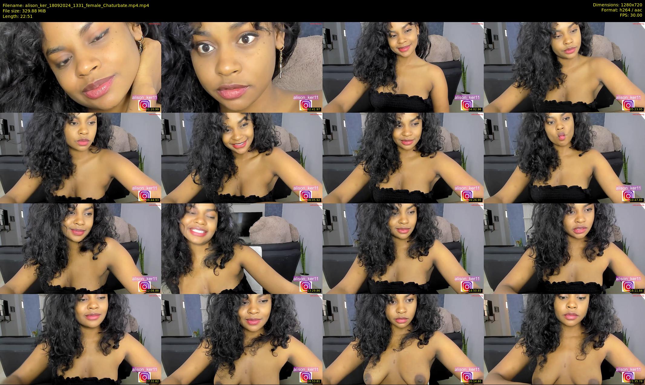 alison_ker — 23 minute Chaturbate female cam show recording, 720p, Sep 18, 2024