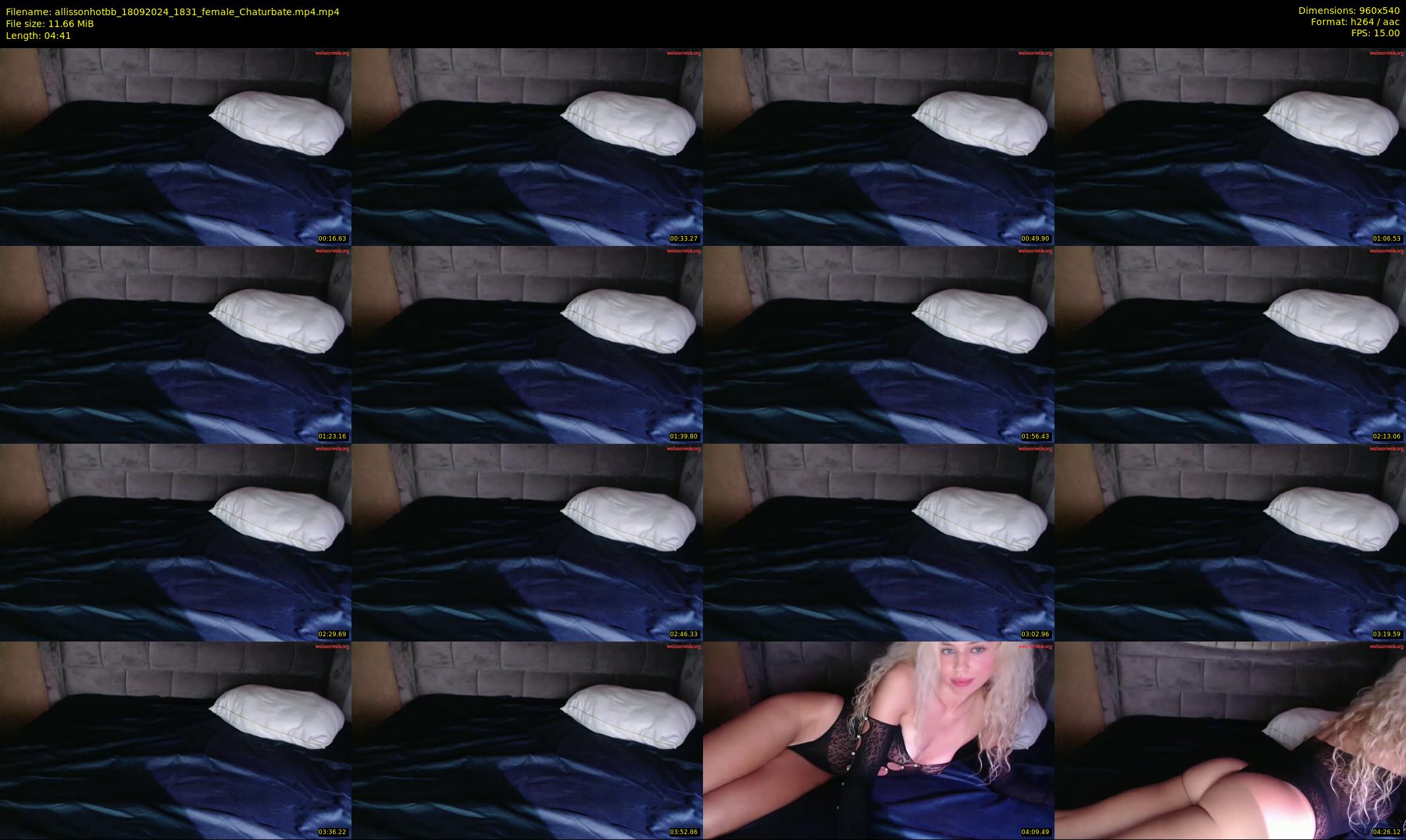 allissonhotbb — 5 minute Chaturbate female cam show recording, 480p, Sep 18, 2024