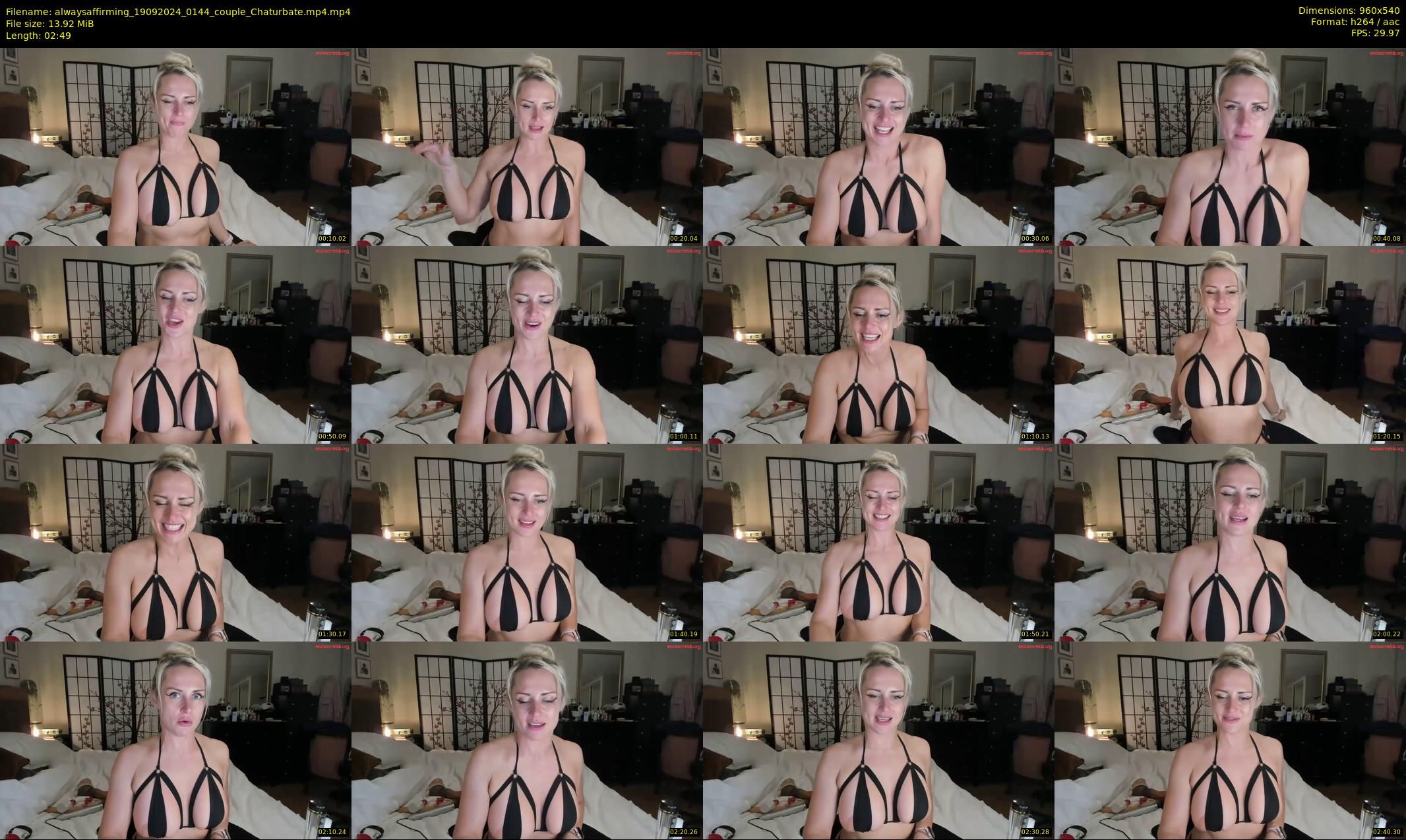 alwaysaffirming — 3 minute Chaturbate couple cam show recording, 480p, Sep 19, 2024