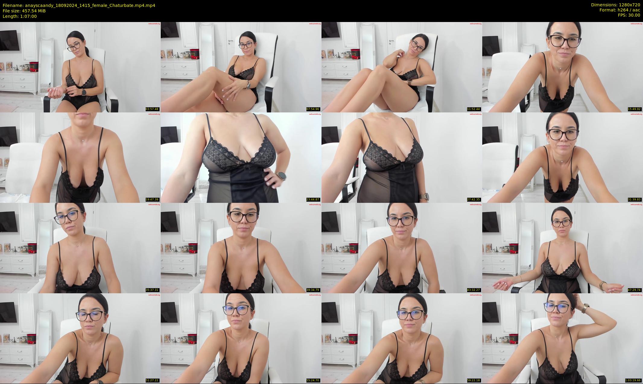 anayscaandy — 67 minute Chaturbate female cam show recording, 720p, Sep 18, 2024