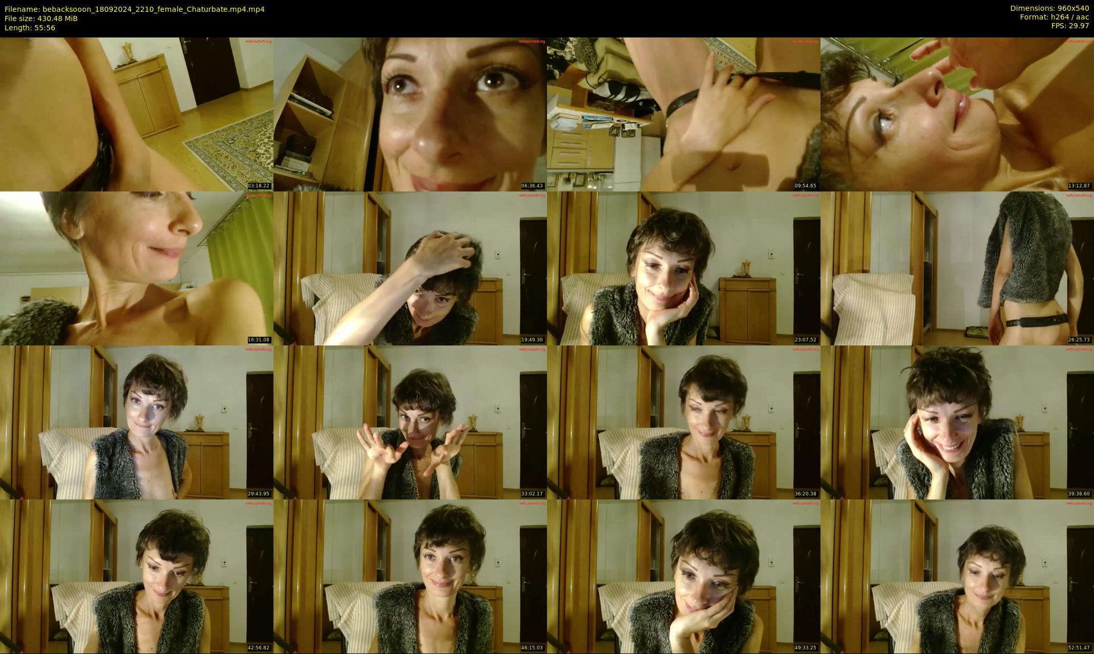 bebacksooon — 56 minute Chaturbate female cam show recording, 480p, Sep 18, 2024